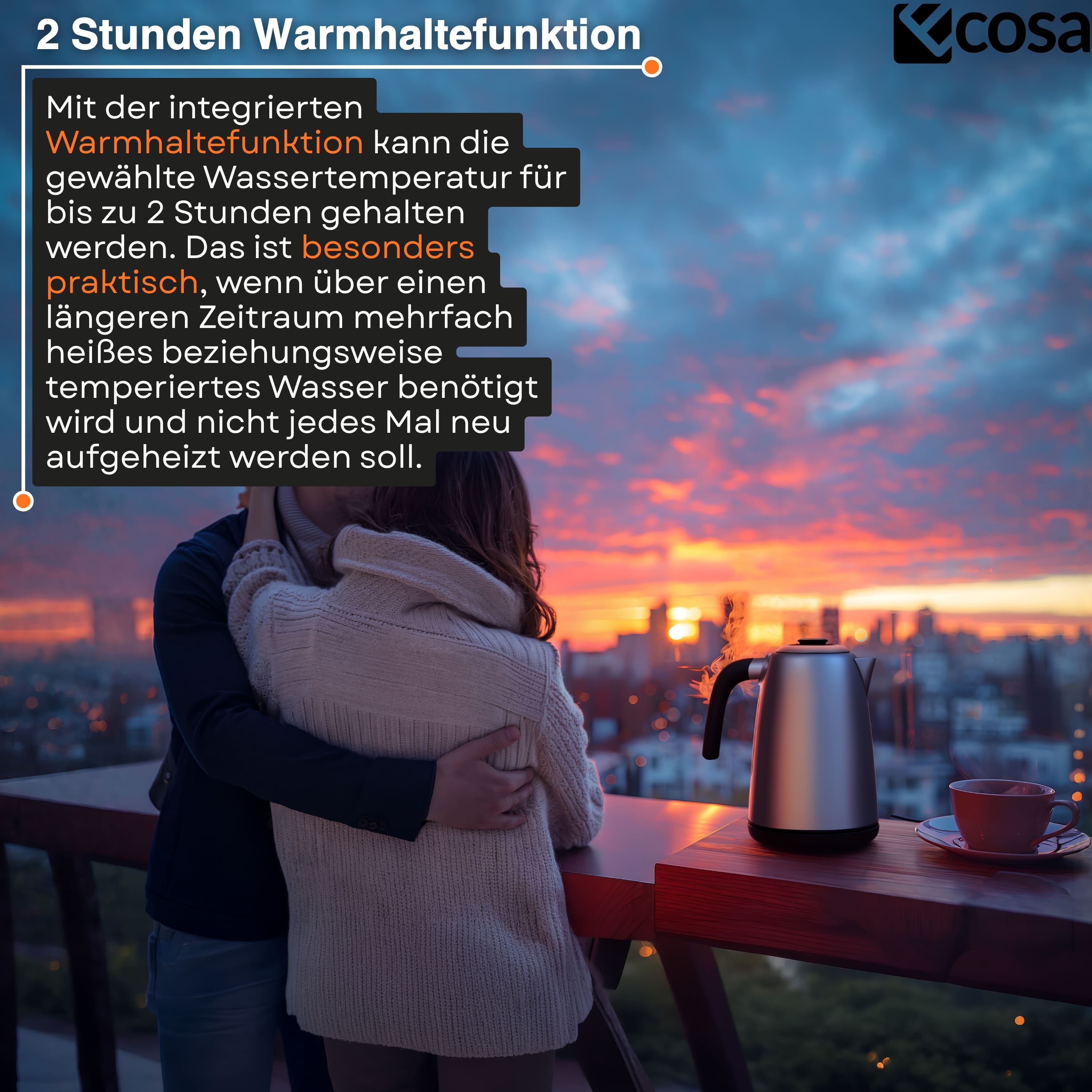 Ecosa EO-630 Wasserkocher