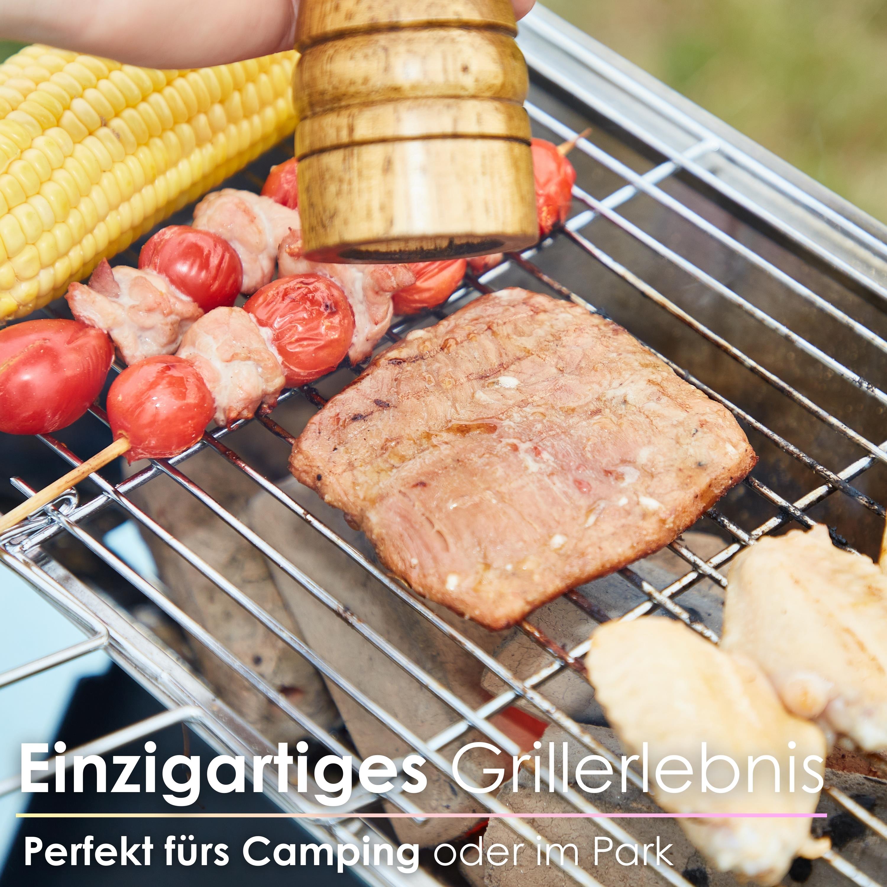 Steinborg SB-8160 Klappgrill Schwarz Steinborg SB-8160 Klappgrill Schwarz