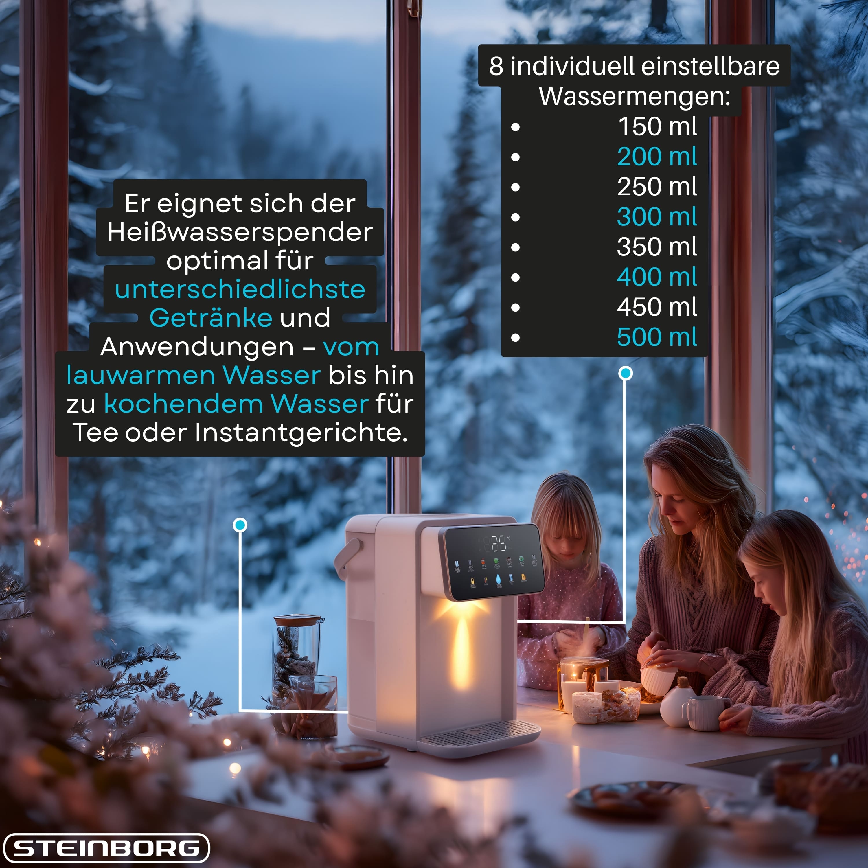 Steinborg SB-6010 Heißwasserspender