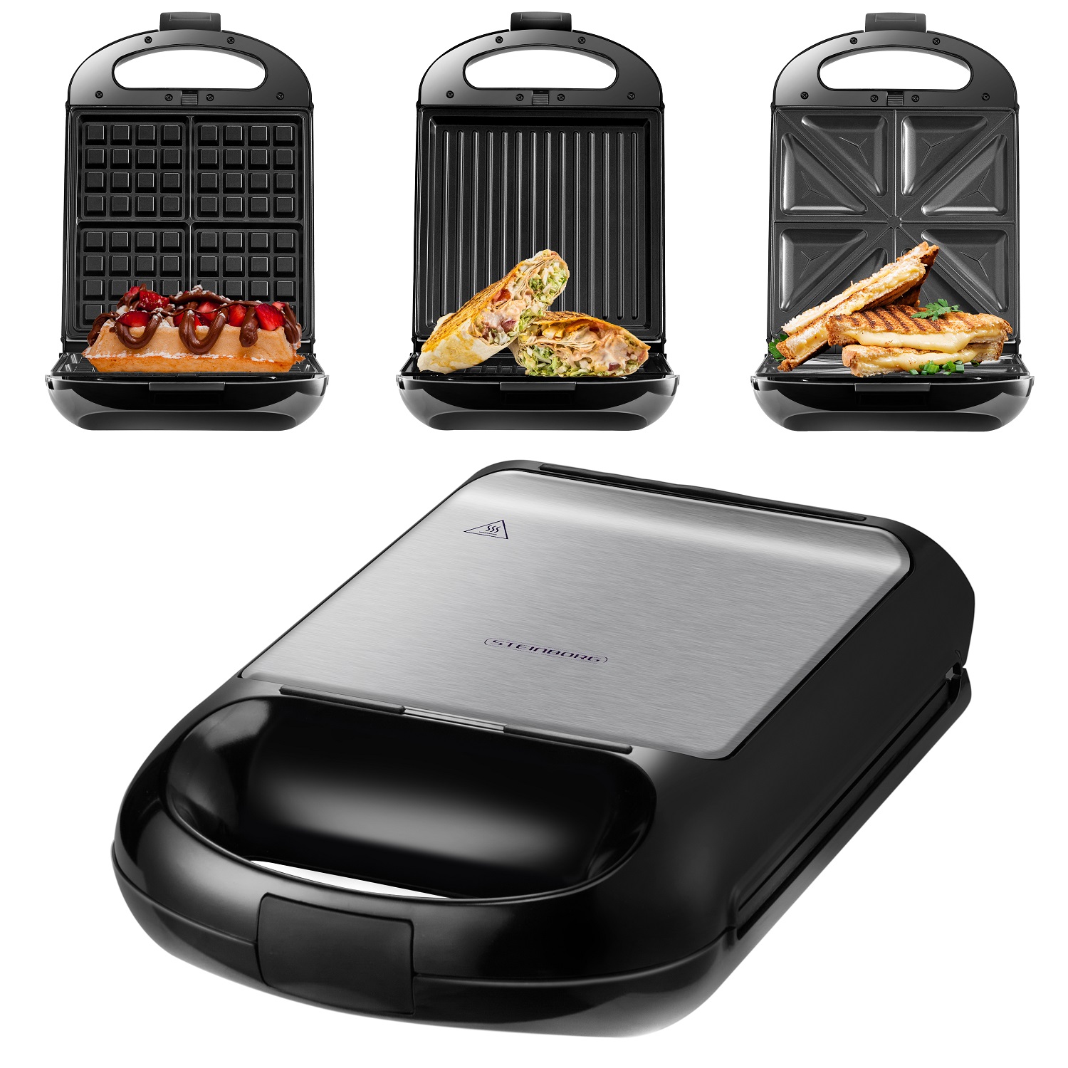 Steinborg SB-2120 Sandwich Maker 3 in 1 Steinborg SB-2120 Sandwich Maker 3 in 1