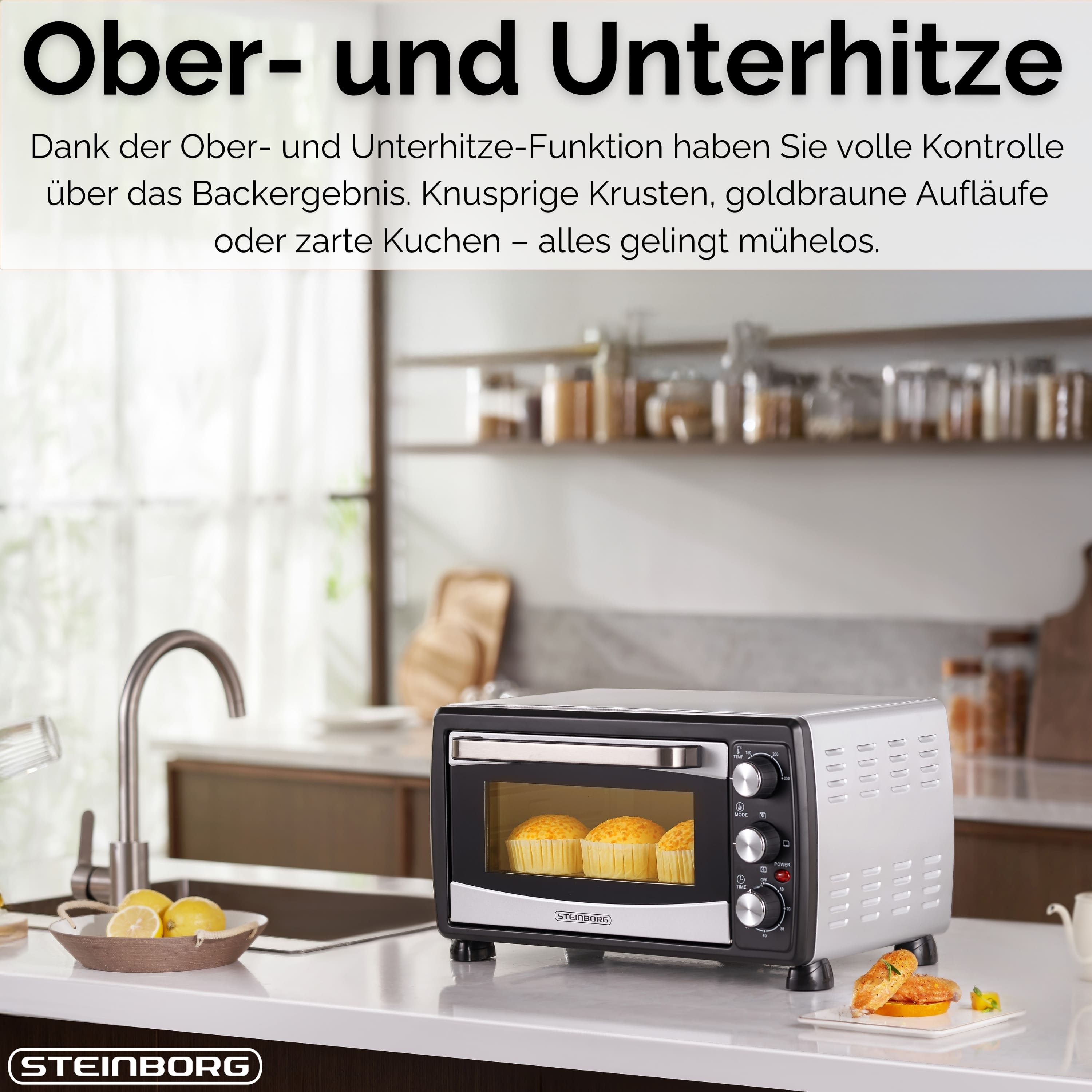 Steinborg SB-3007 Backofen 20 Liter