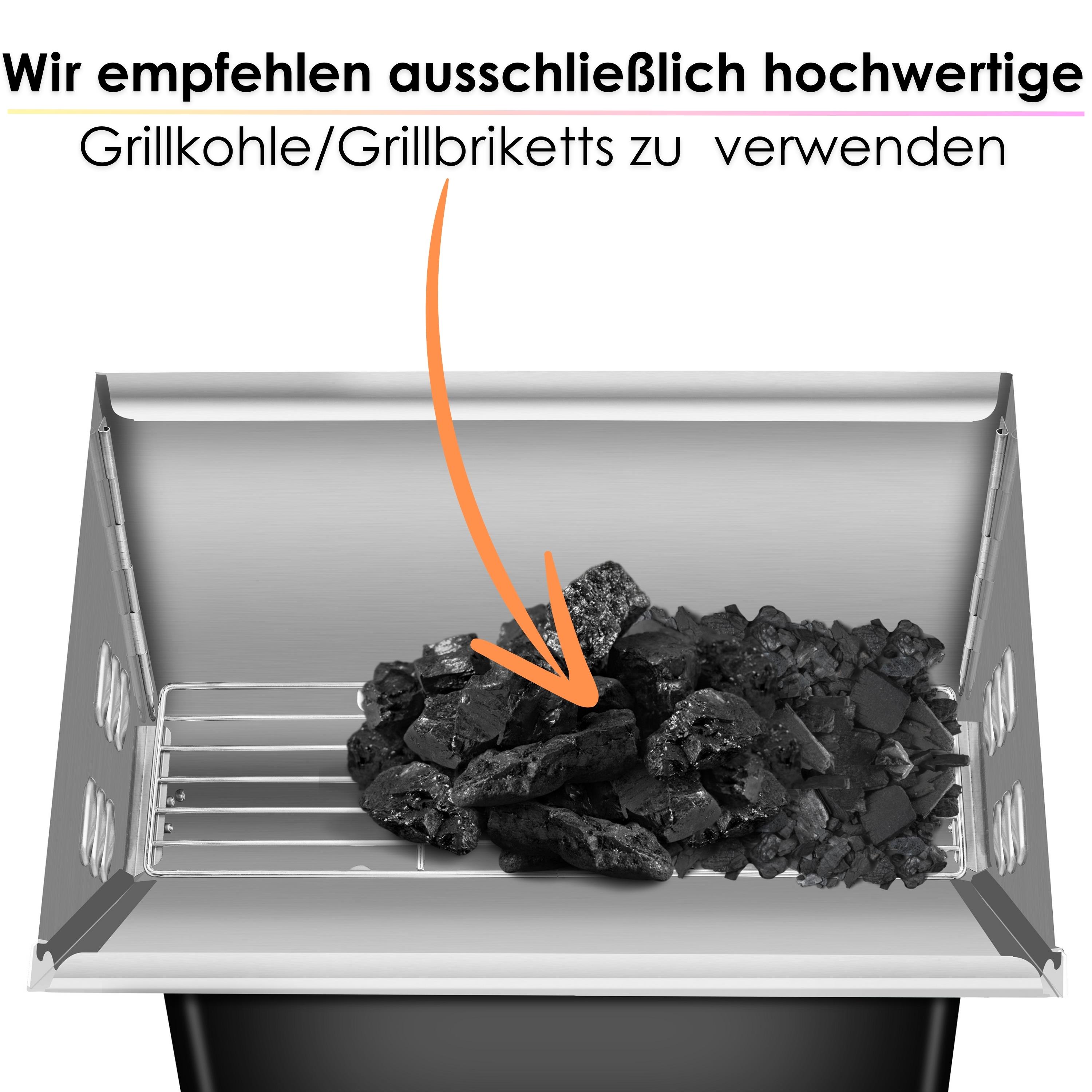 Steinborg SB-8160 Klappgrill Schwarz Steinborg SB-8160 Klappgrill Schwarz