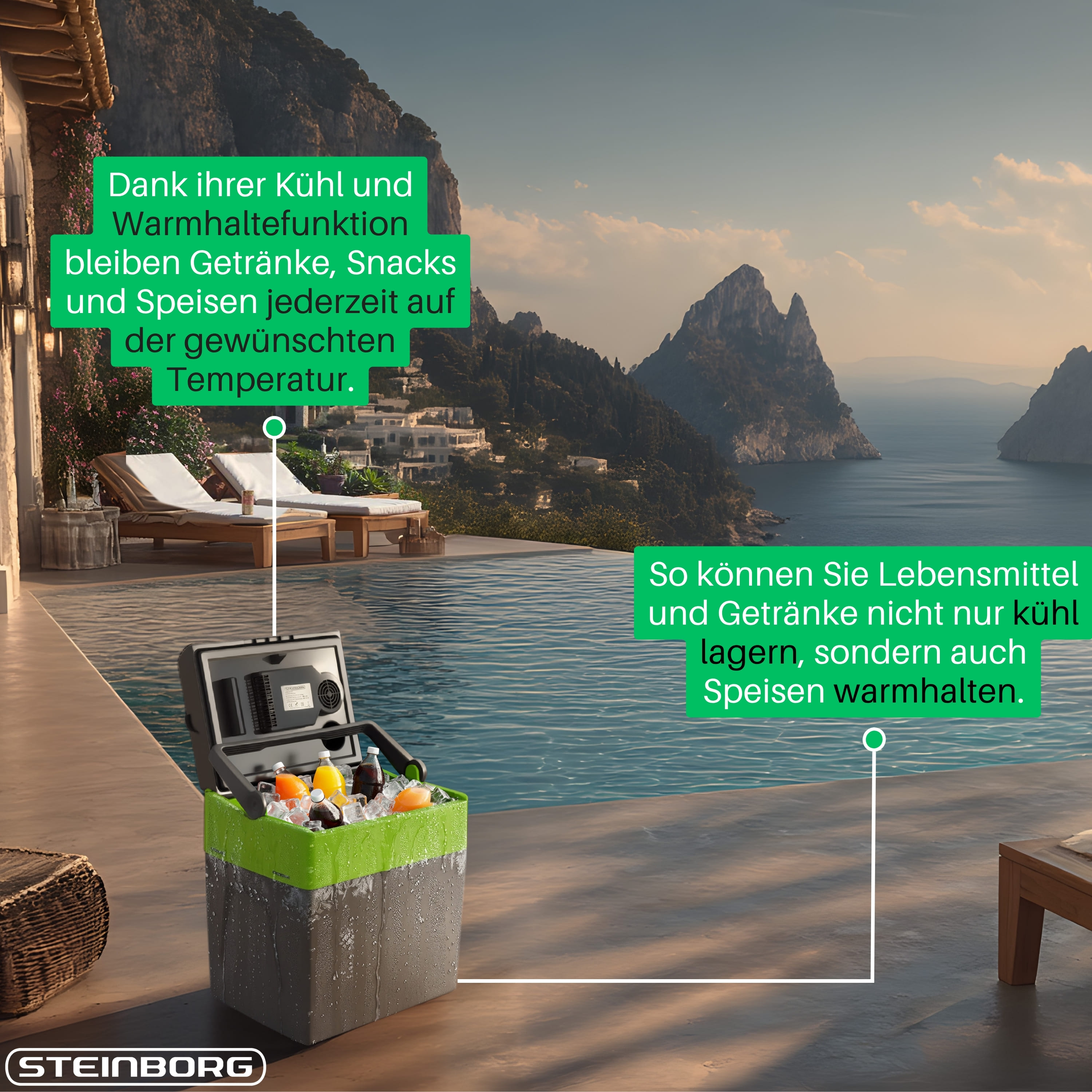 Steinborg SB-510 Kühlbox 30L