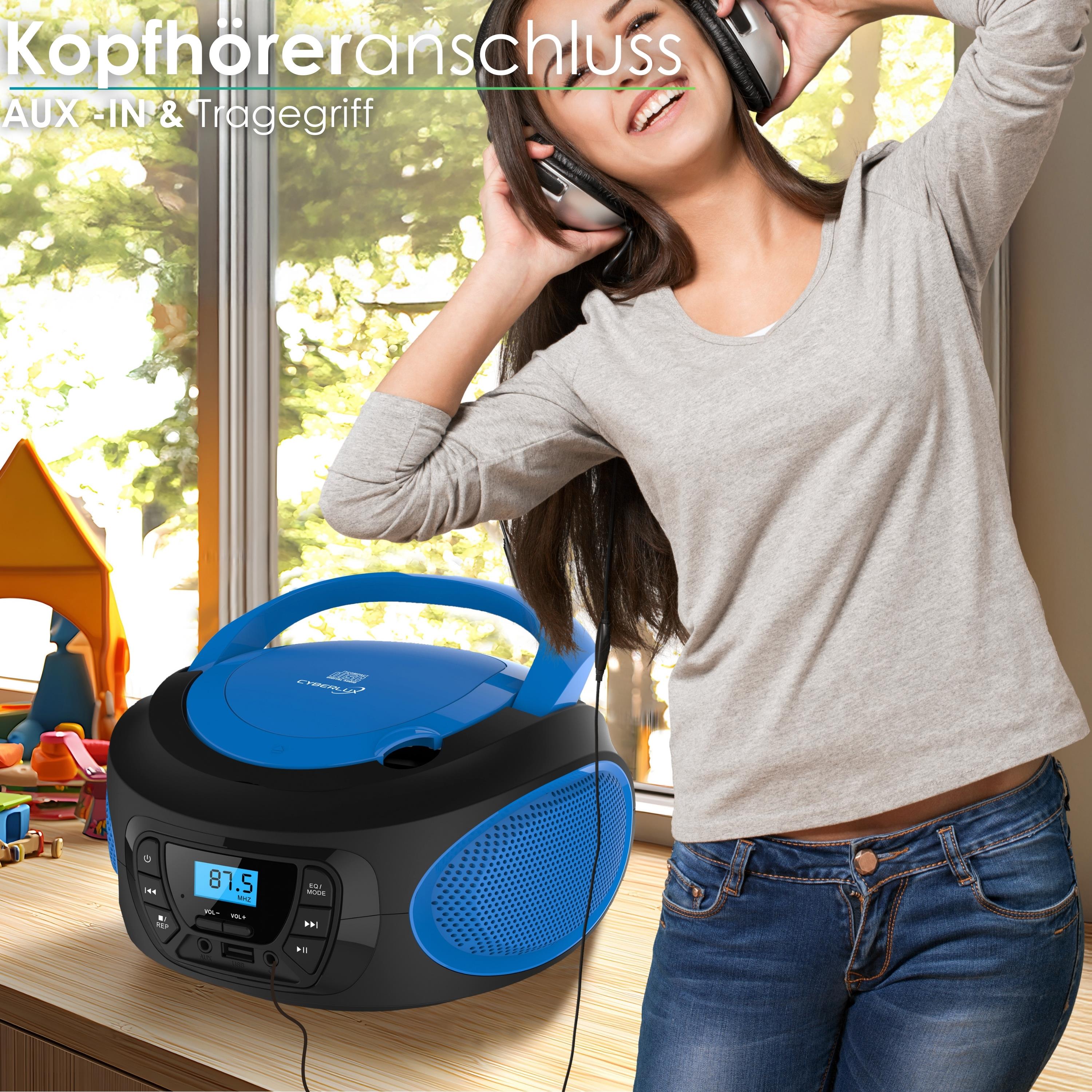 Cyberlux CL-610 CD-Player Blau Cyberlux CL-610 CD-Player Blau