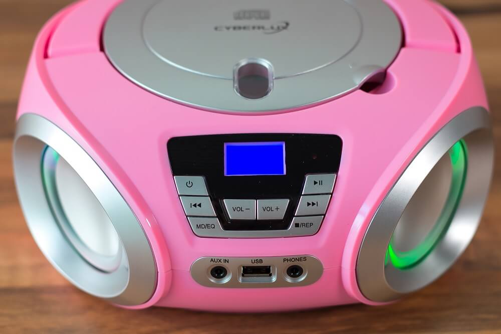 Cyberlux CL-910 CD Player Pink