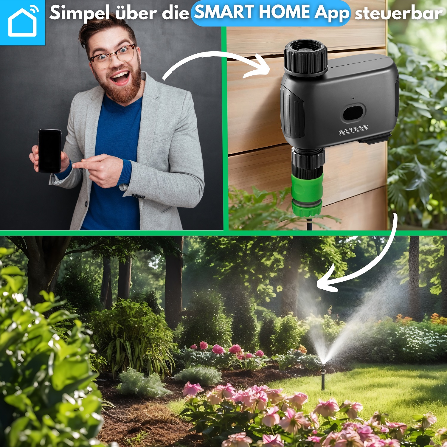 Echos ECO-4100 Bewässerungscomputer