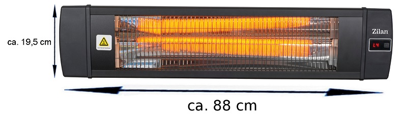 Zilan ZLN-1624 Karbon Heizstrahler