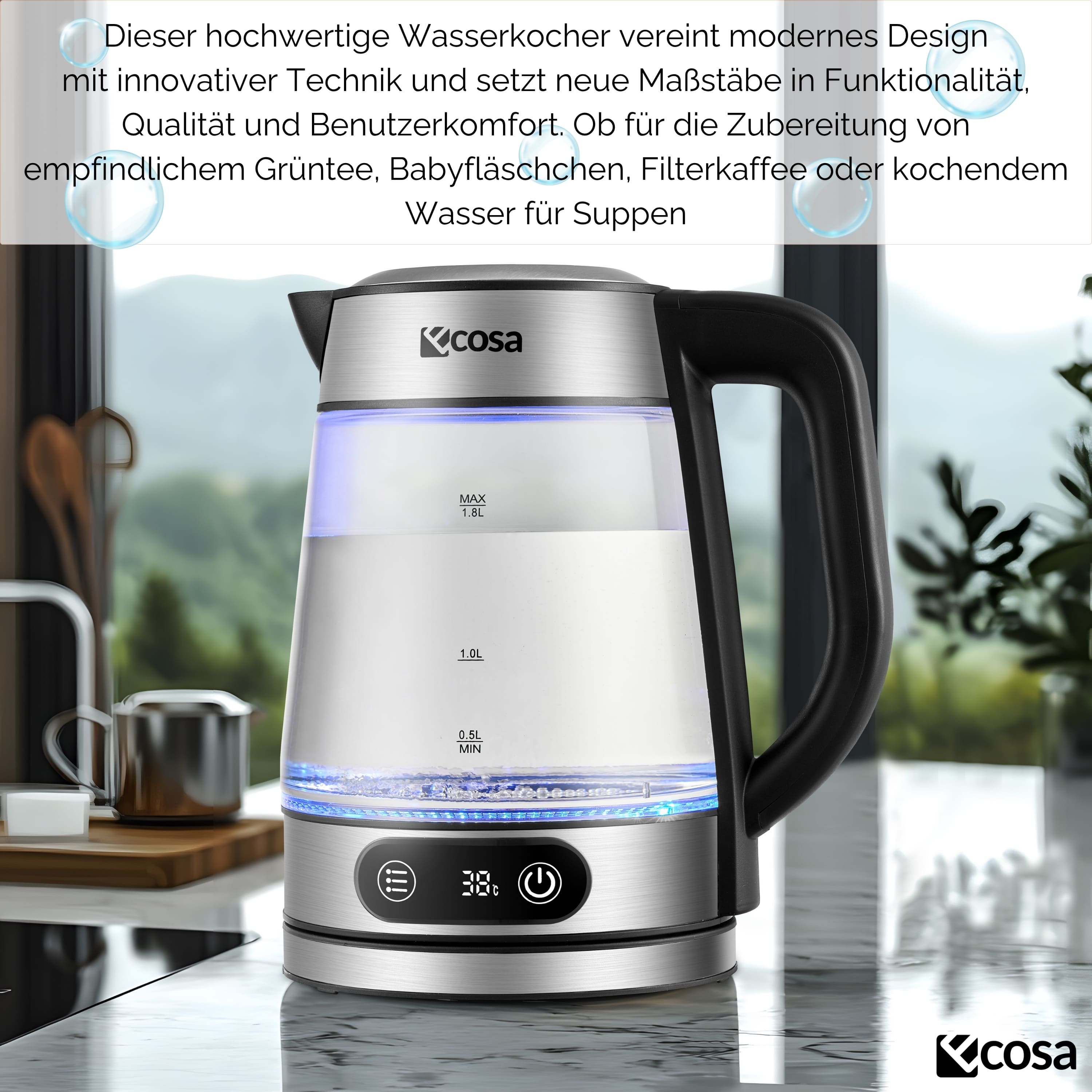 Ecosa EO-696 Wasserkocher