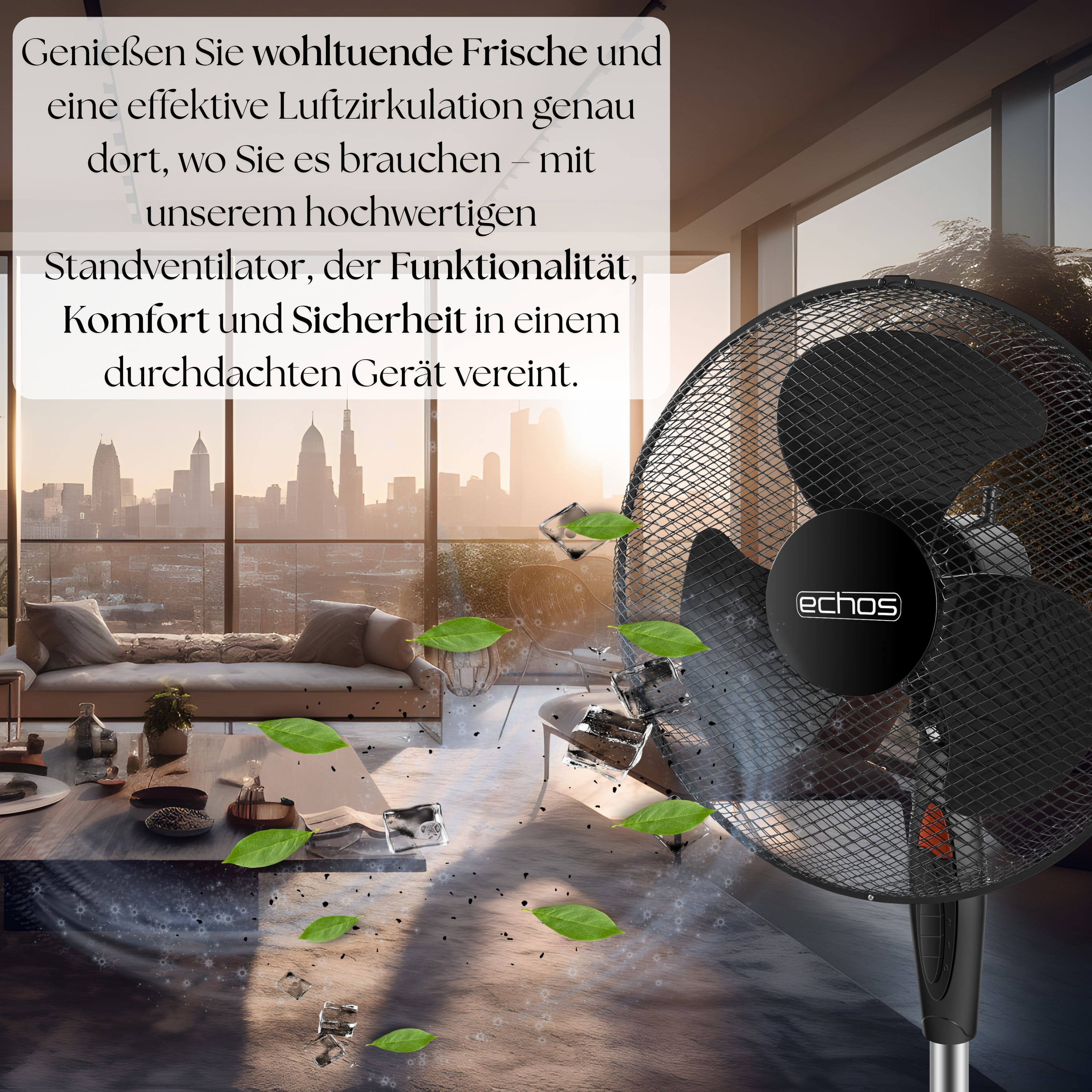 Echos Eco-102 Standventilator