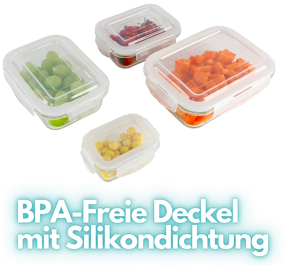 Ecosa EO-8020 Glas Frischhaltedose Ecosa EO-8020 Glas Frischhaltedose