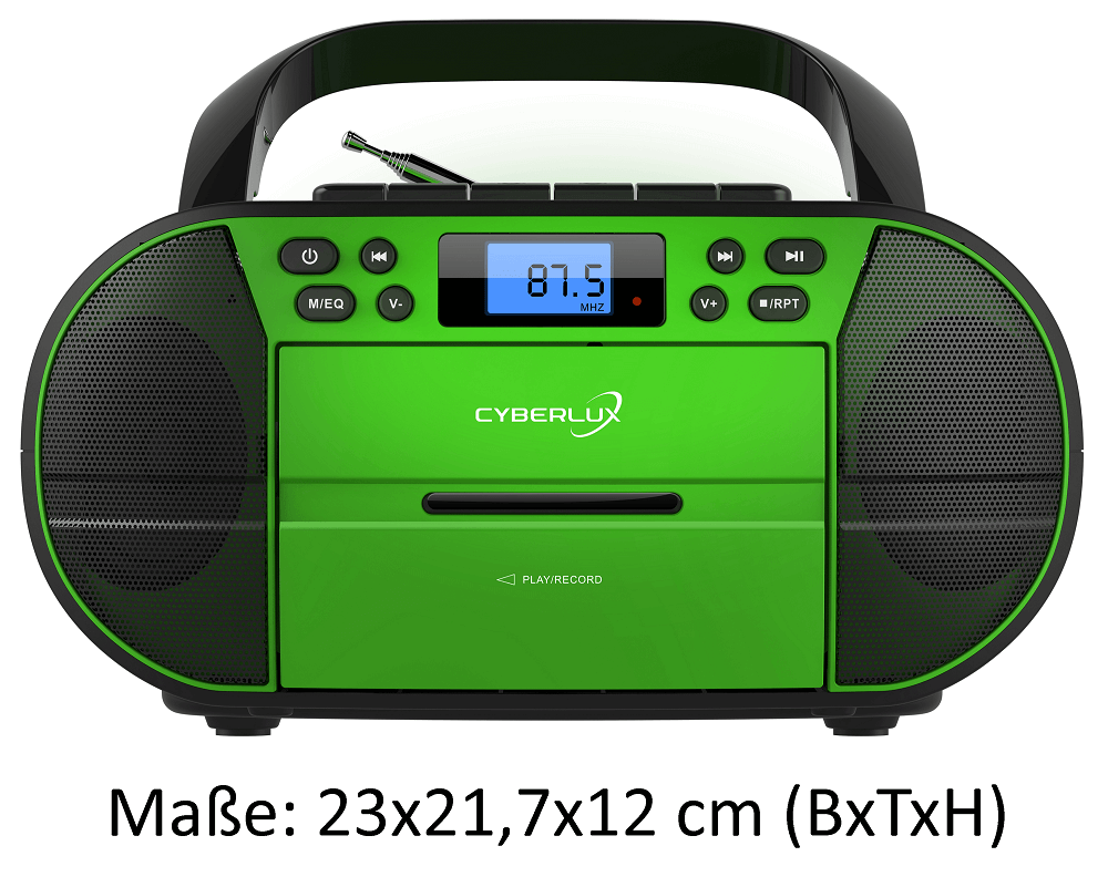 Cyberlux CL-1010 CD-Player Grün Cyberlux CL-1010 CD-Player Grün