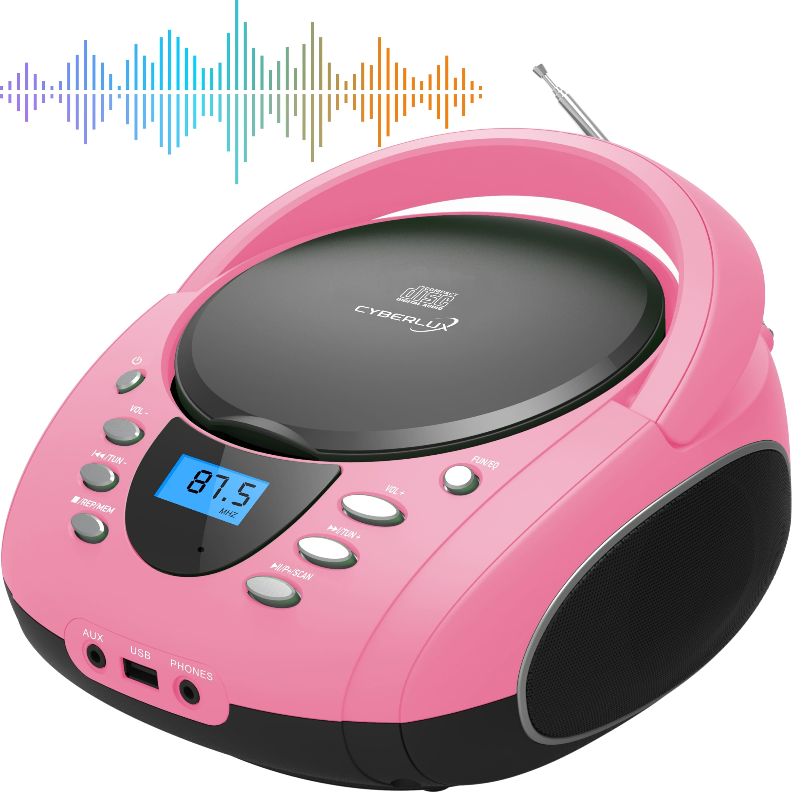 Cyberlux CL-720 CD-Player Pink