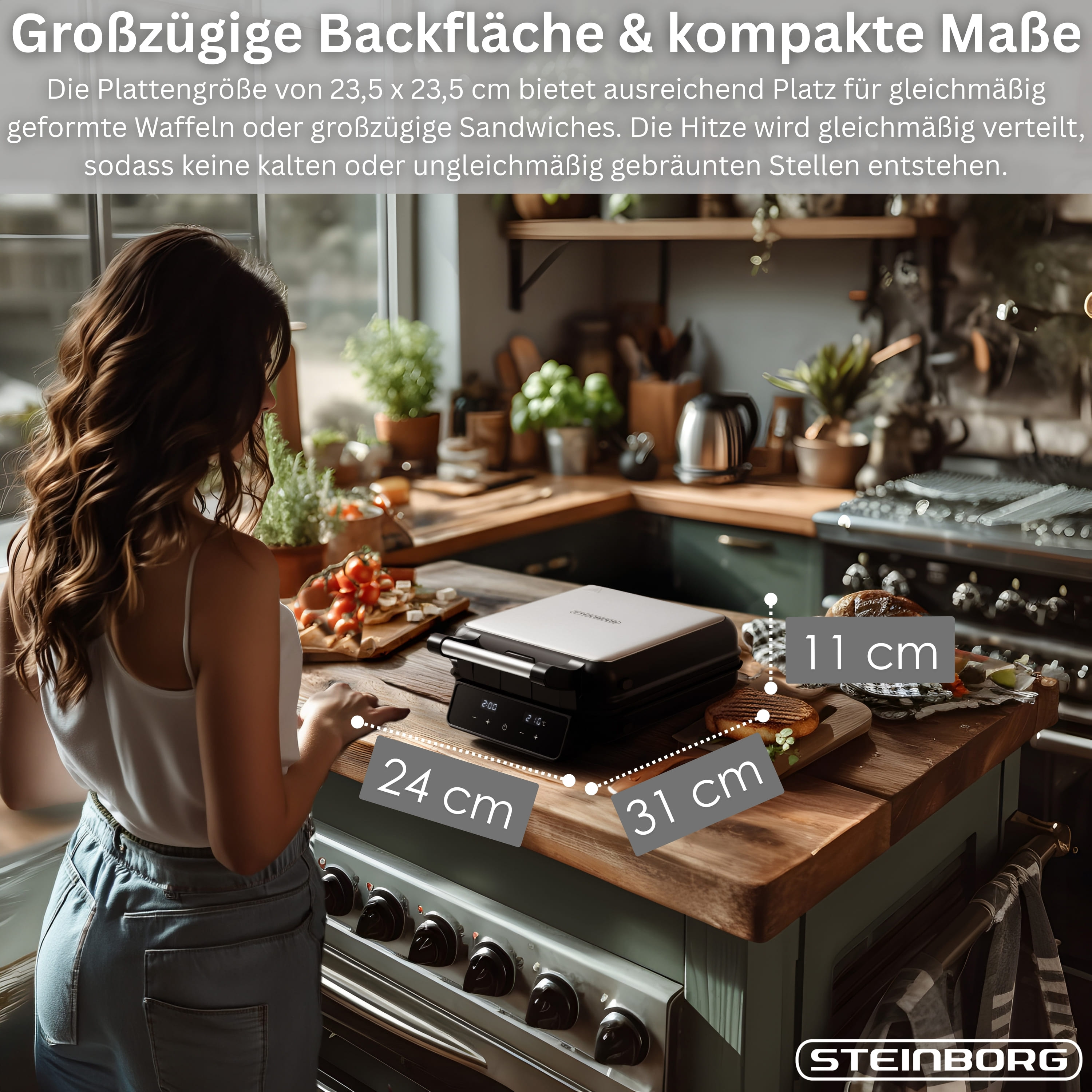 Steinborg SB-2241 Waffelmaker