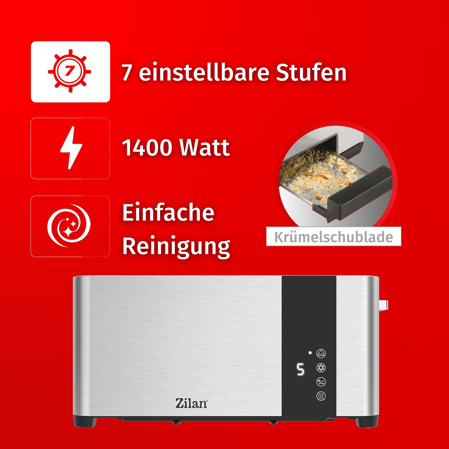 Zilan ZLN-6234 Toaster