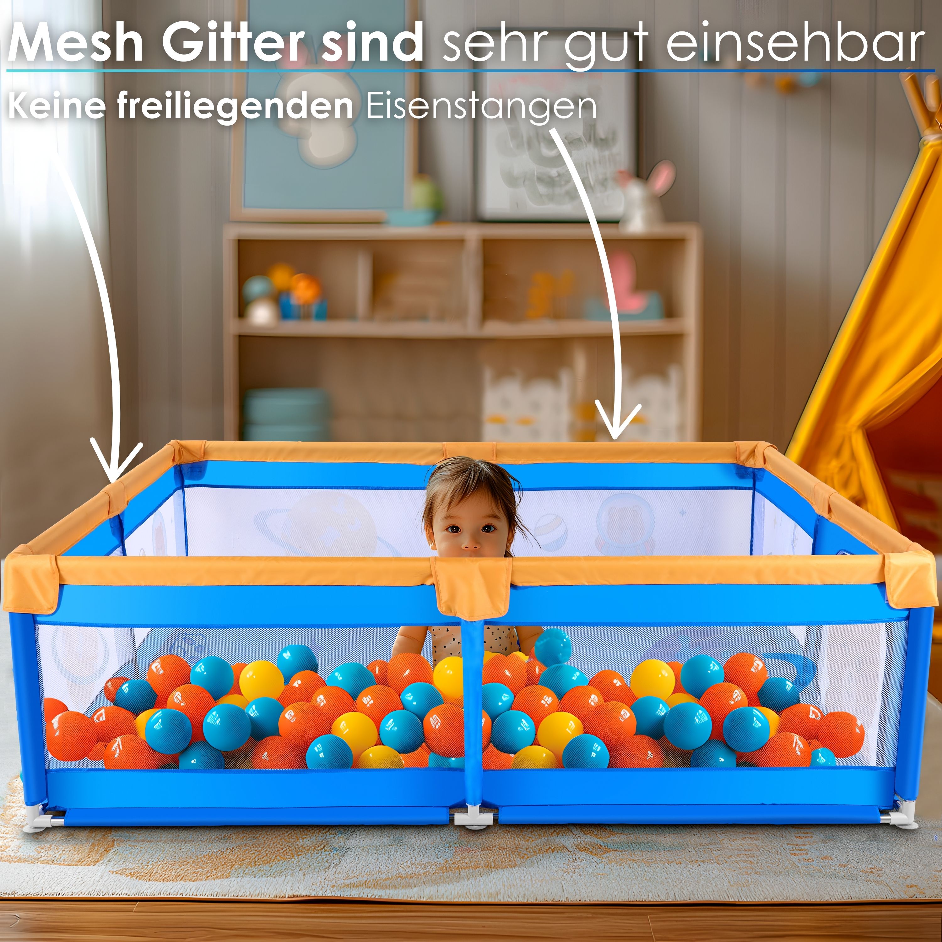 Ecosa EO-5070 Baby Laufgitter