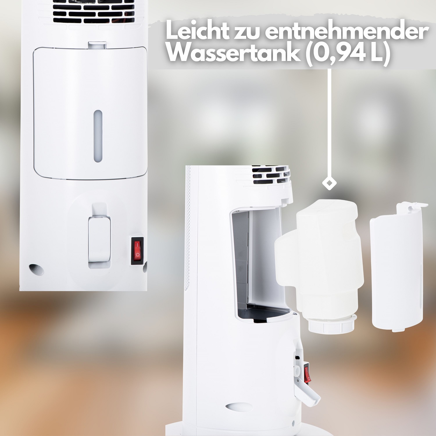 Zilan ZLN-5640 3in1 Keramik Turmheizlüfter Zilan ZLN-5640 3in1 Keramik Turmheizlüfter