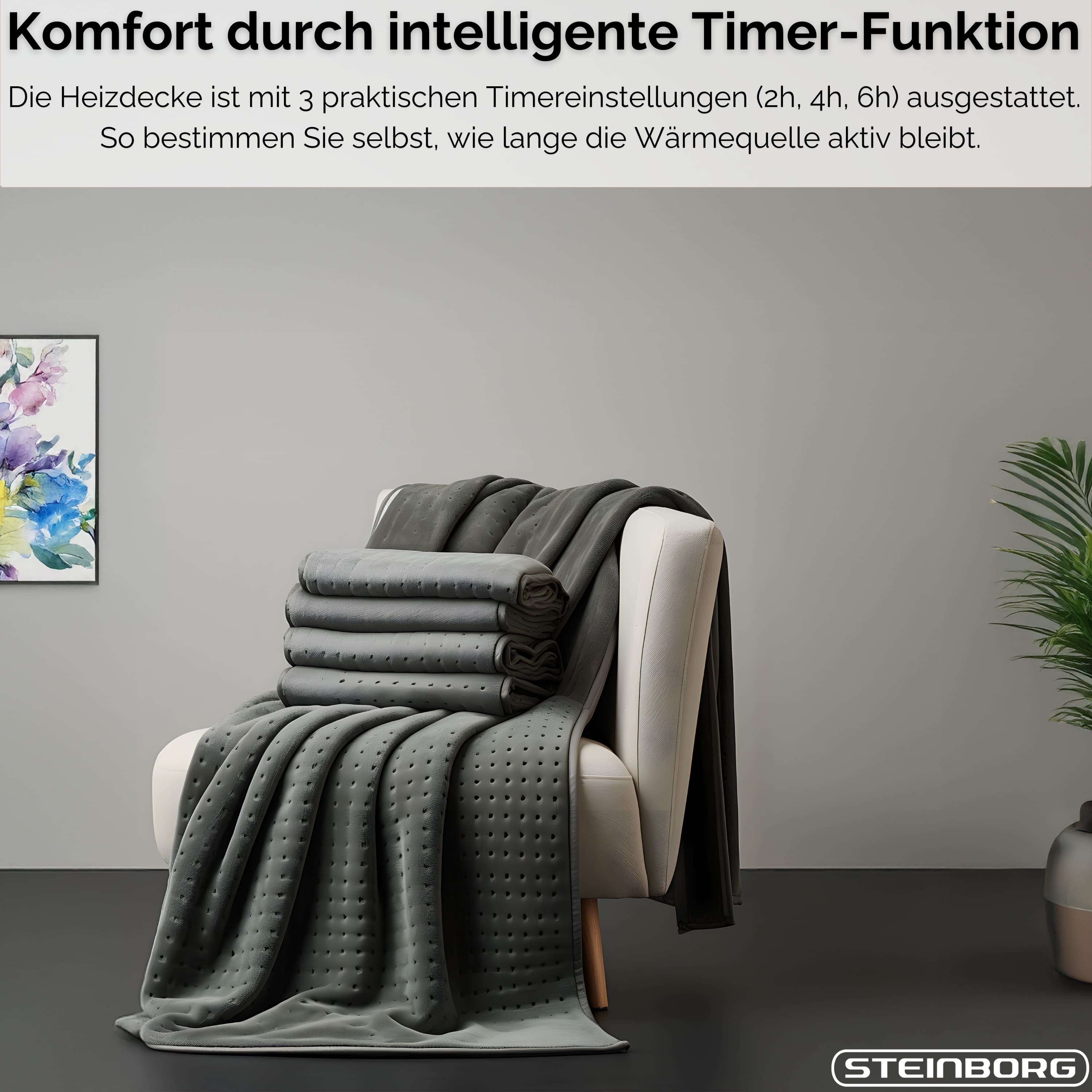 Steinborg SB-9521 Heizdecke 150*80 cm Steinborg SB-9521 Heizdecke 150*80 cm