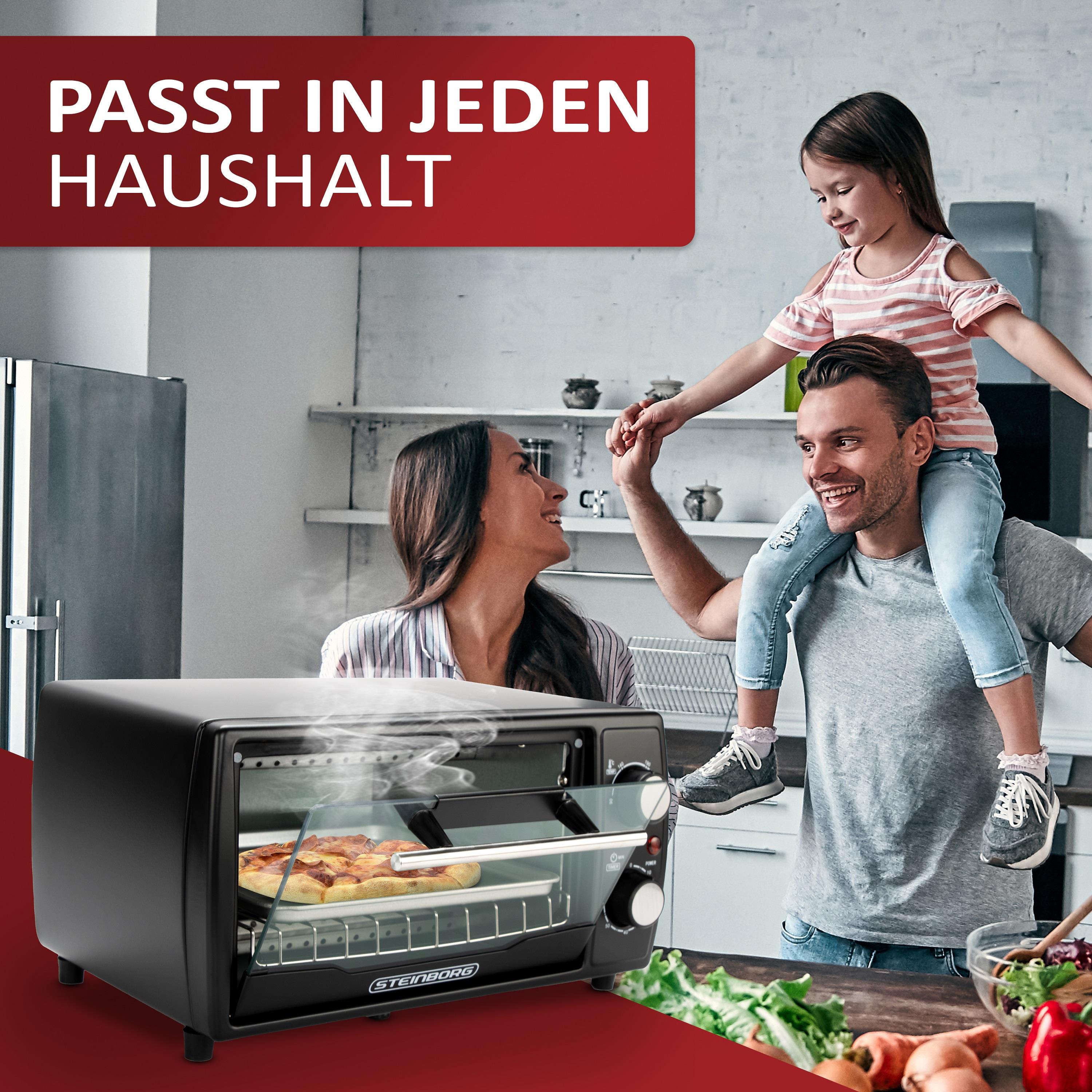 Steinborg SB-500 Mini Backofen 10 Liter Steinborg SB-500 Mini Backofen 10 Liter