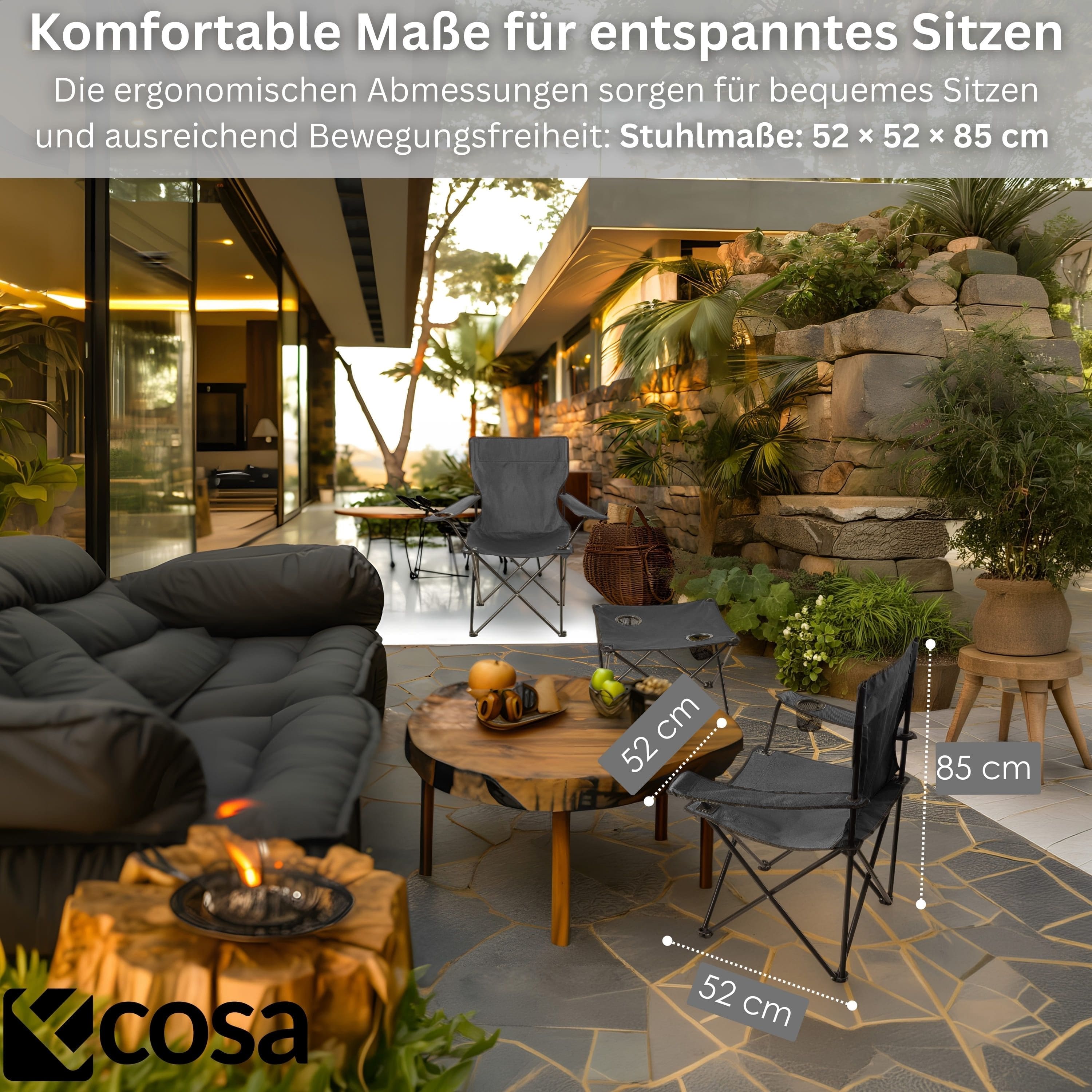 Ecosa EO-5090 Campingstuhl