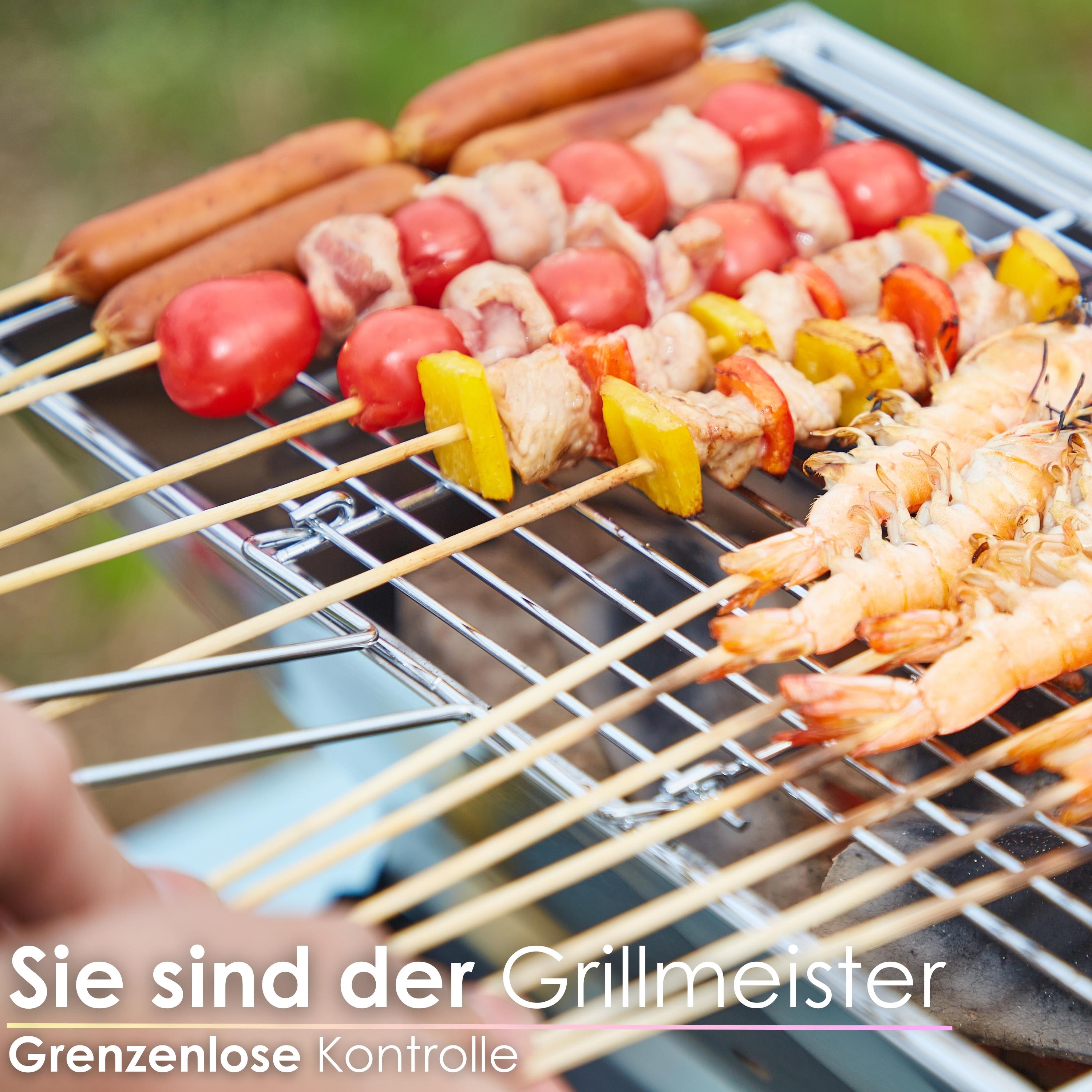 Steinborg SB-8160 Klappgrill Schwarz Steinborg SB-8160 Klappgrill Schwarz