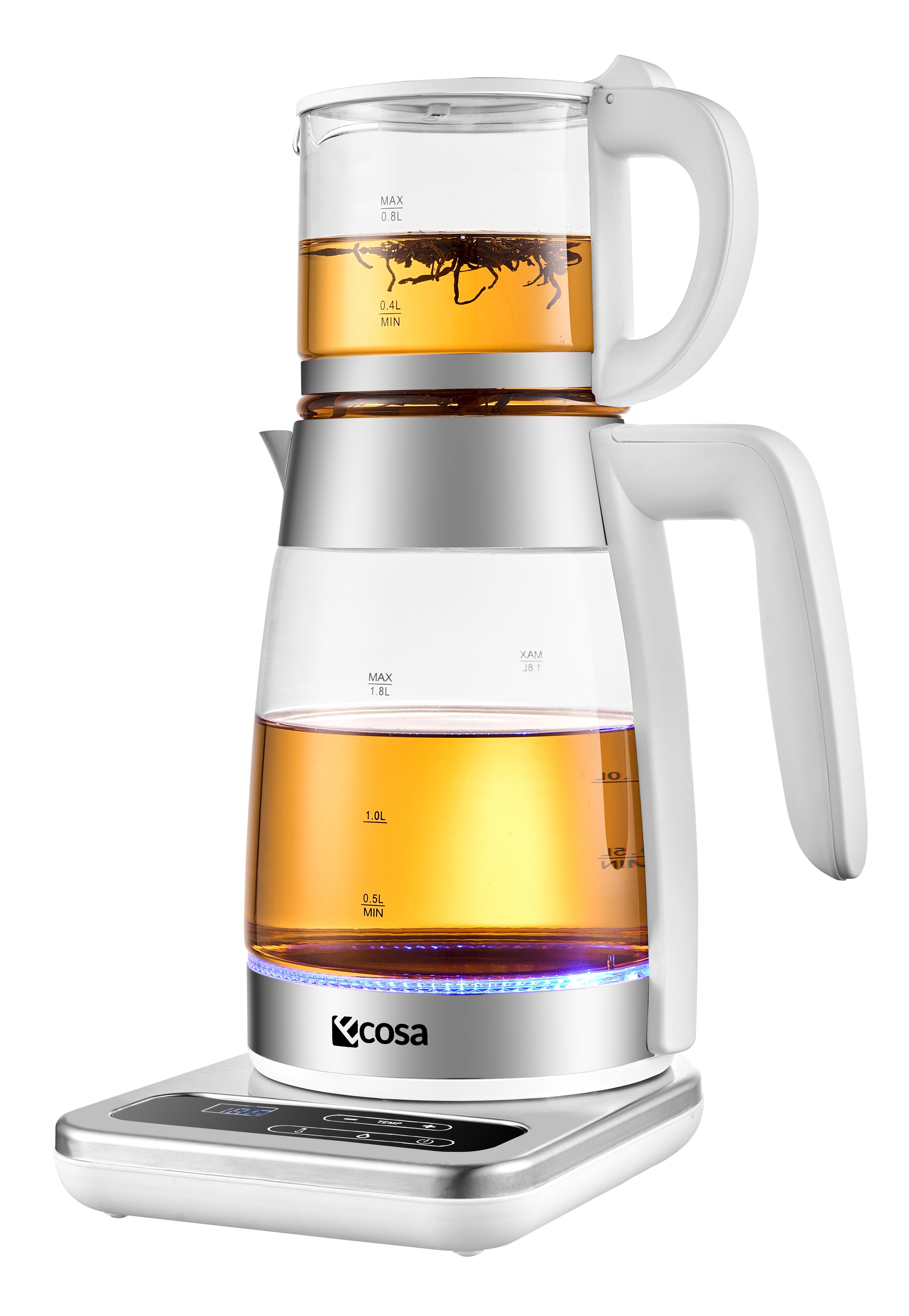 Ecosa EO-695 Teekocher Weiß