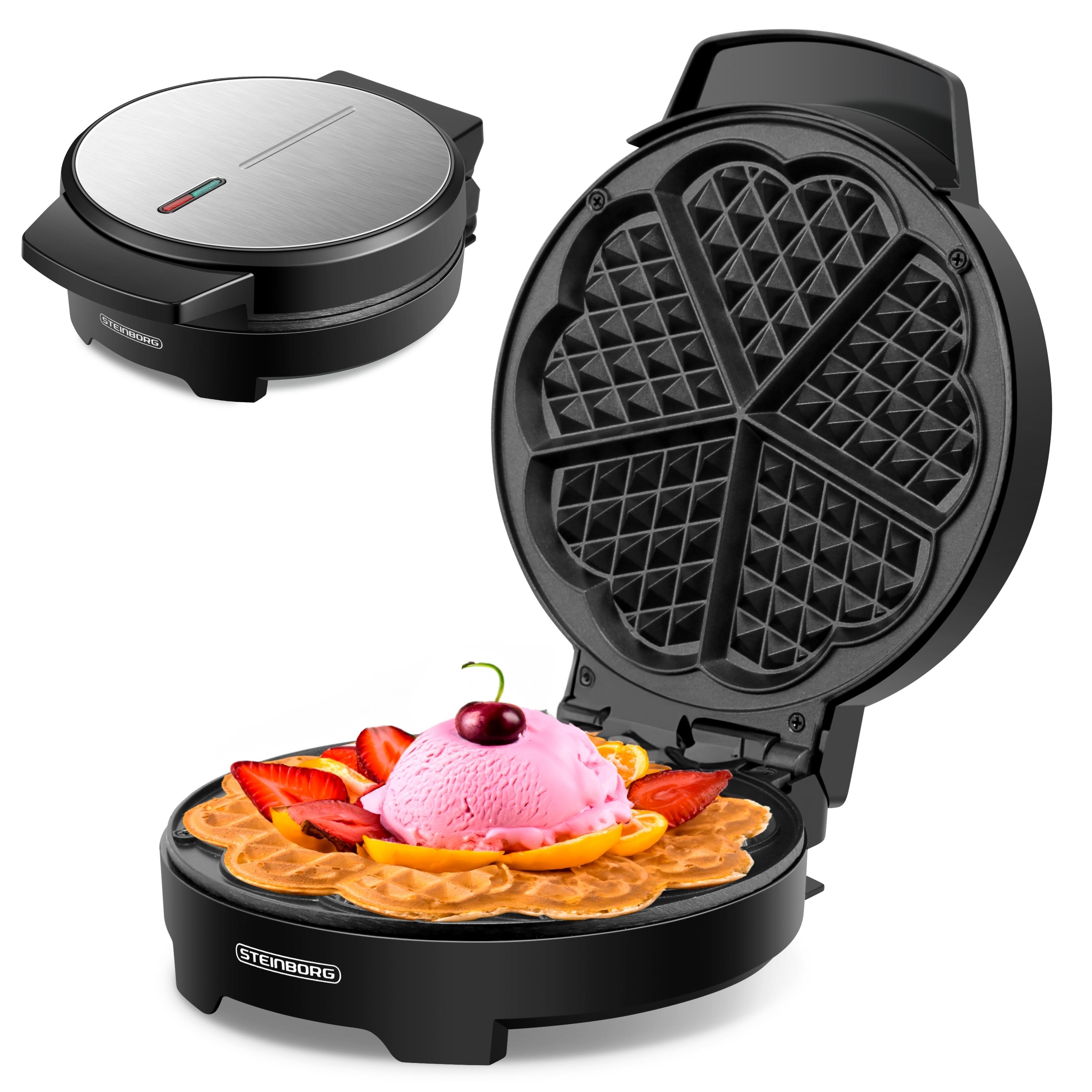 Steinborg SB-2050 Waffeleisen für klassische Herzwaffeln Steinborg SB-2050 Waffeleisen für klassische Herzwaffeln