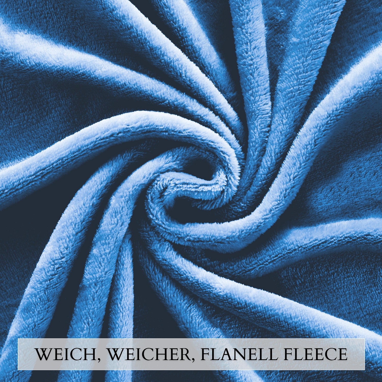 Ecosa EO-9512 Kuscheldecke 220*240cm Blau Ecosa EO-9516 Kuscheldecke 150*200cm Blau