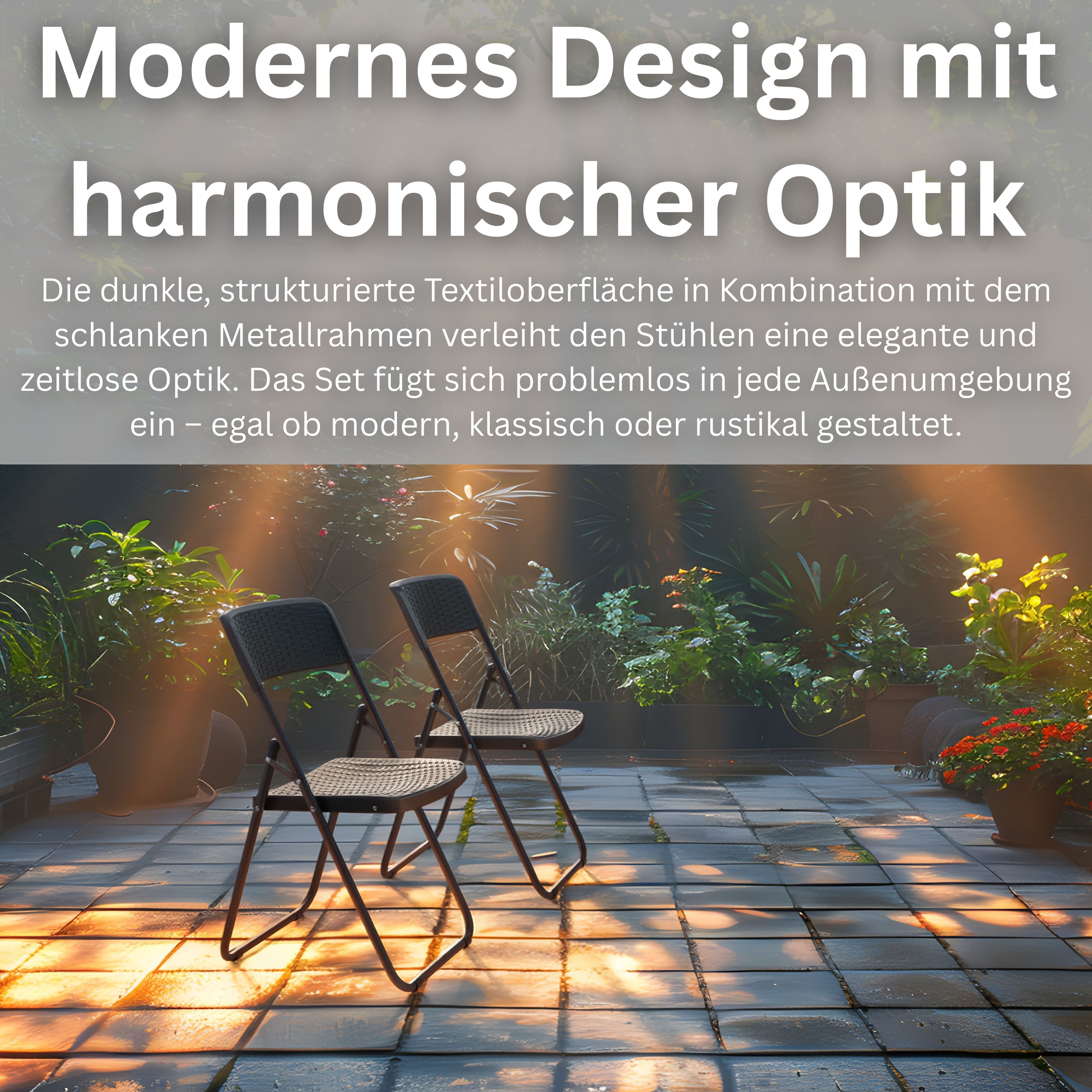 Ecosa EO-5081 Gartenstühle