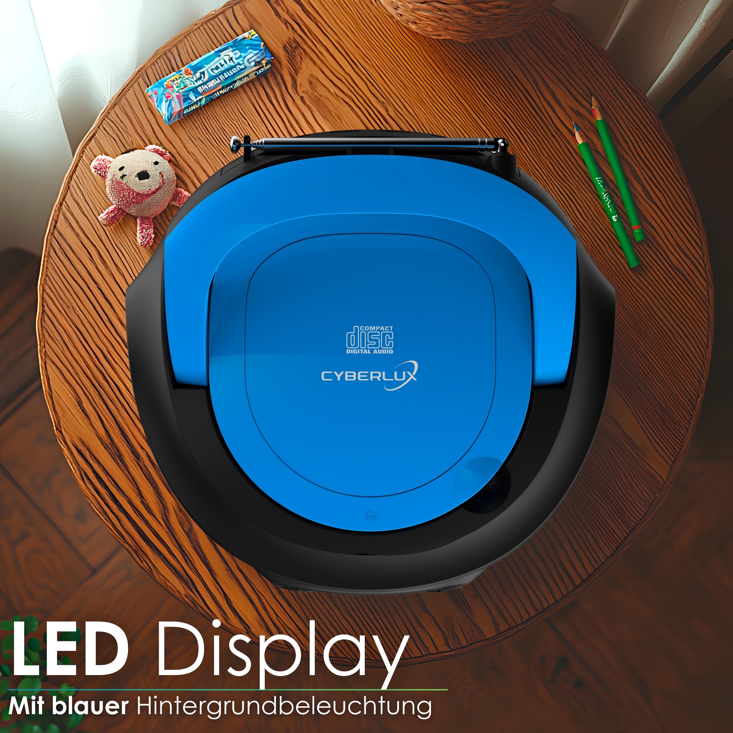 Cyberlux CL-610 CD-Player Blau Cyberlux CL-610 CD-Player Blau