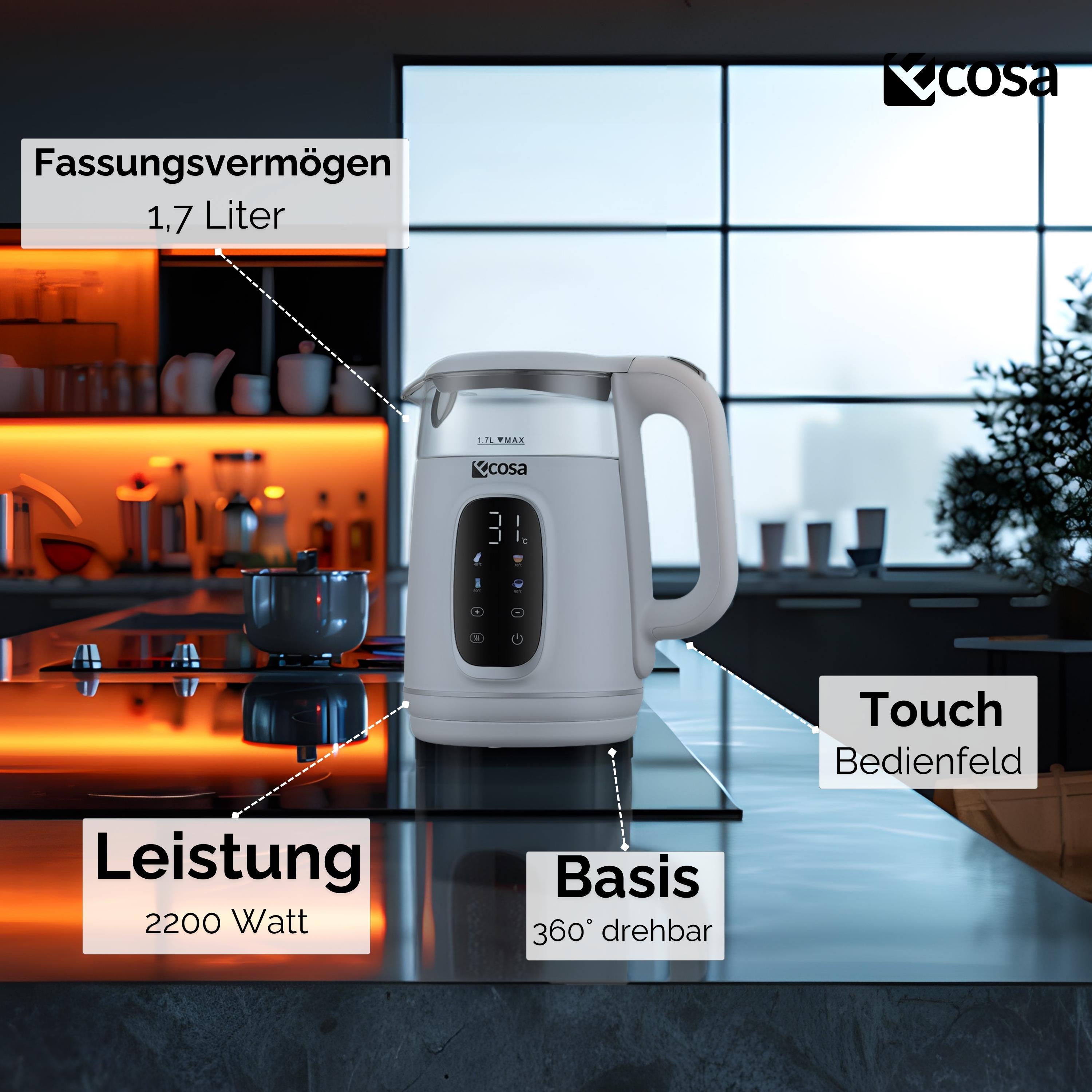 Ecosa EO-698 Wasserkocher Ecosa EO-698 Wasserkocher