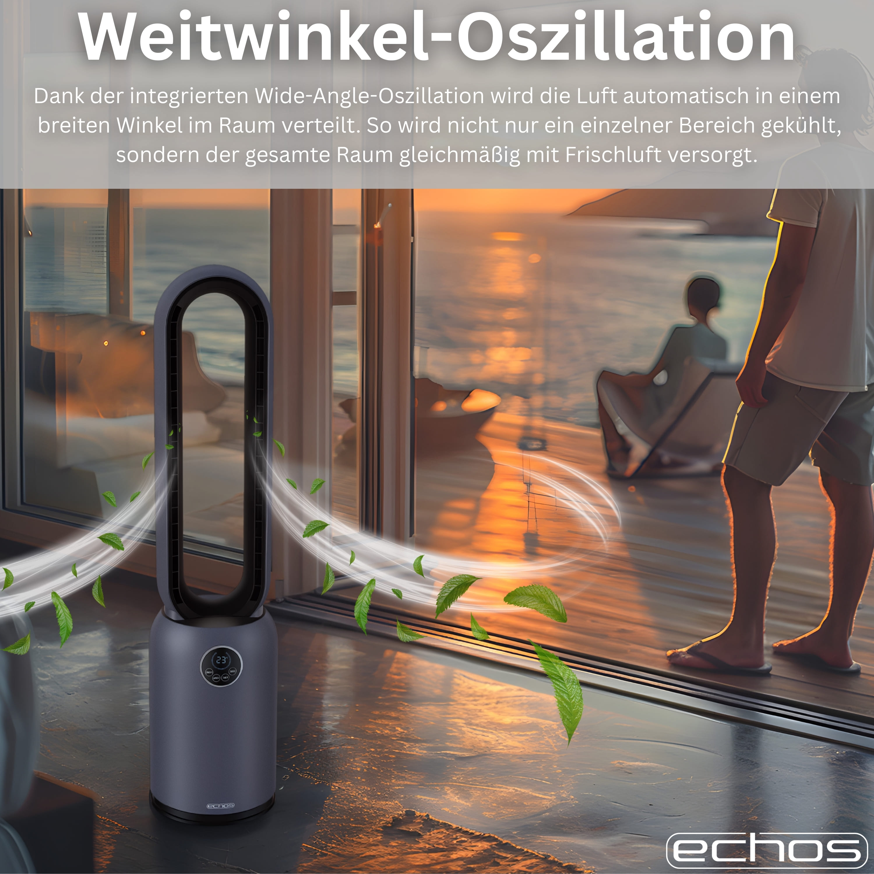 Echos Eco-1220 Echos Turmventilator