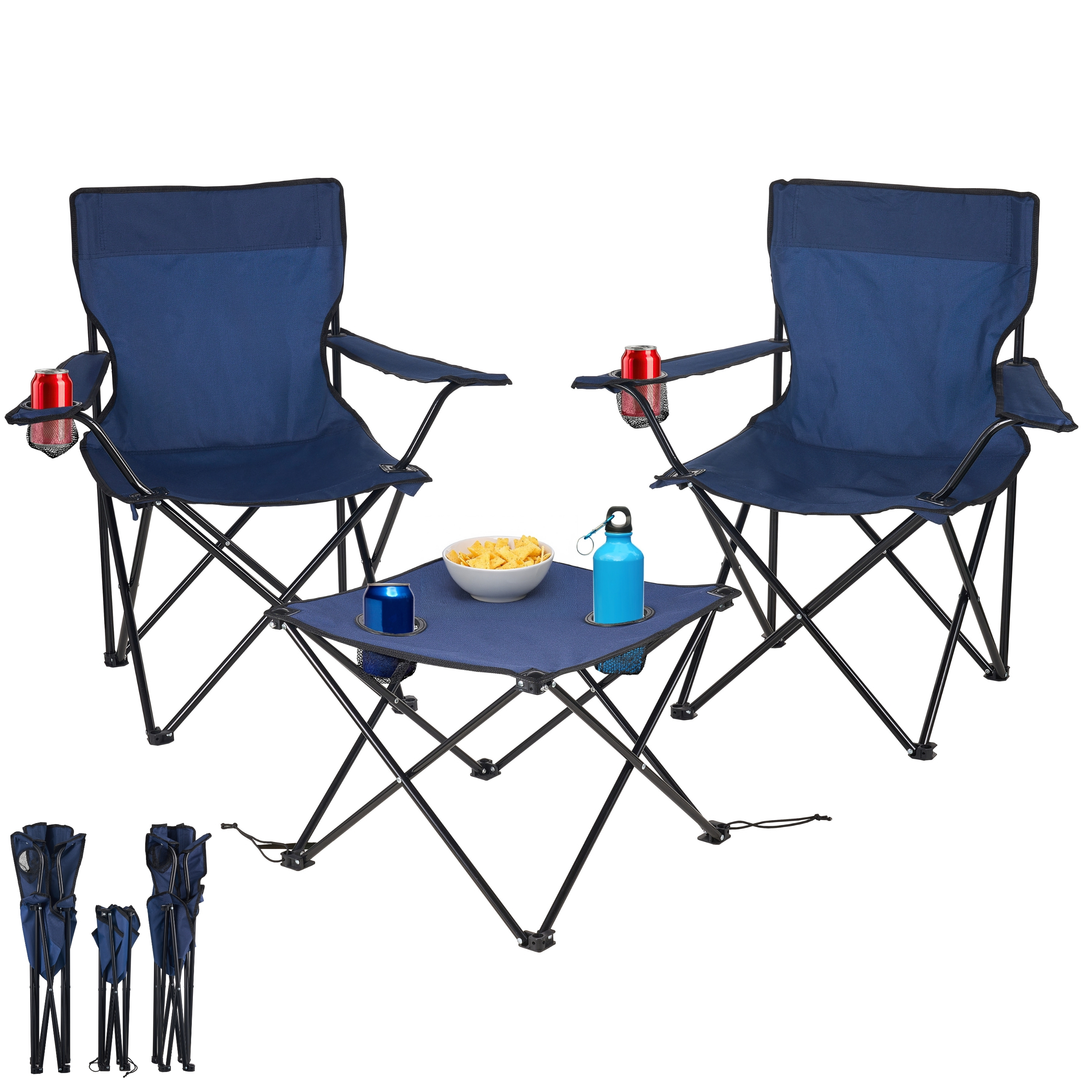 Ecosa EO-5093 Camping Set zwei Stühle und  ein Tisch