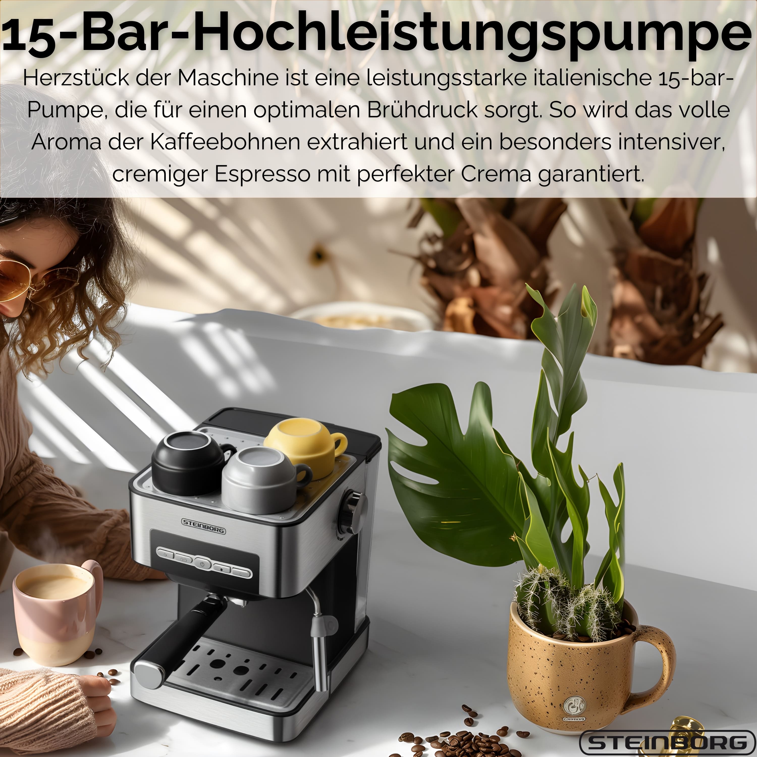 Steinborg SB-6040 Espressomaschine Steinborg SB-6040 Espressomaschine