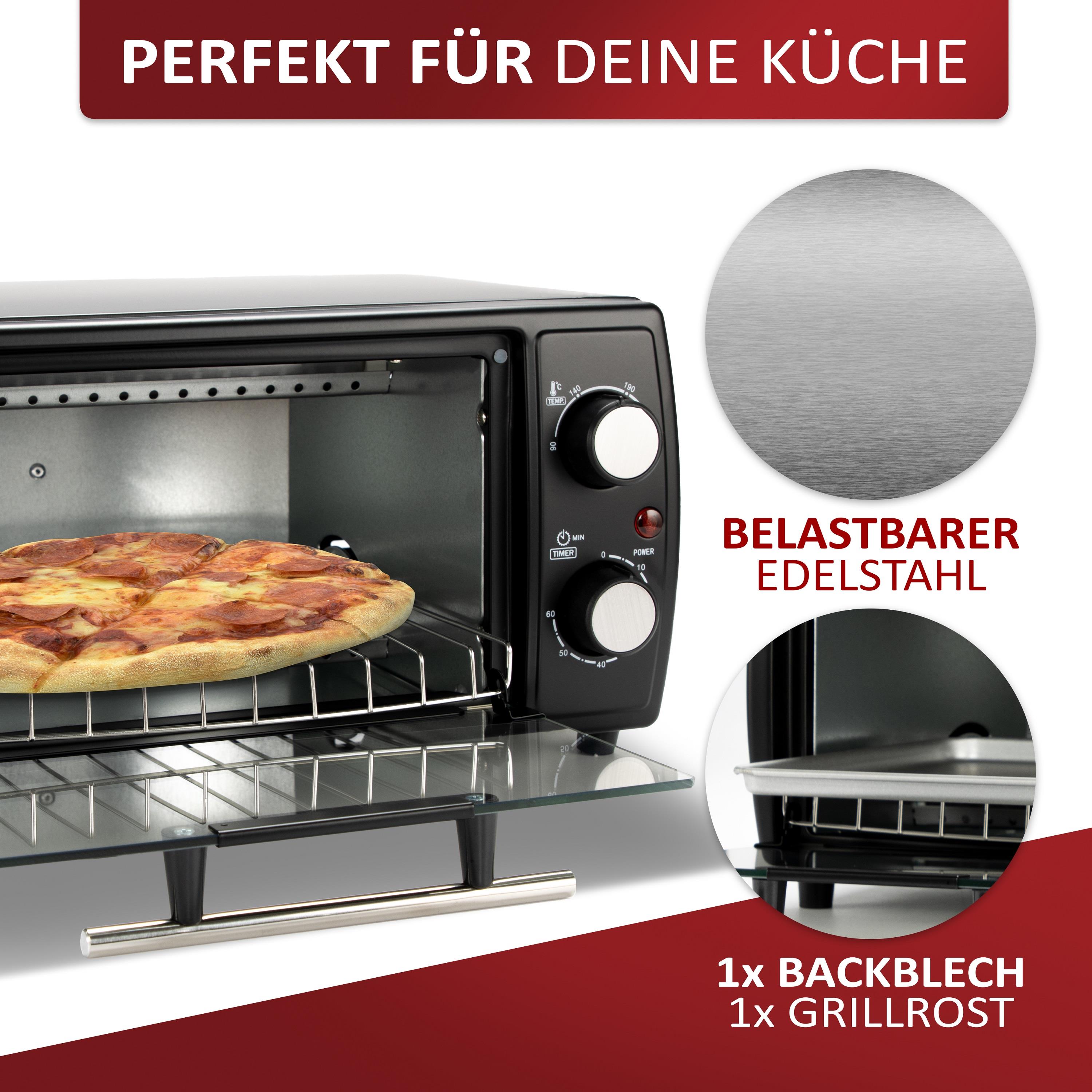 Steinborg SB-500 Mini Backofen 10 Liter Steinborg SB-500 Mini Backofen 10 Liter