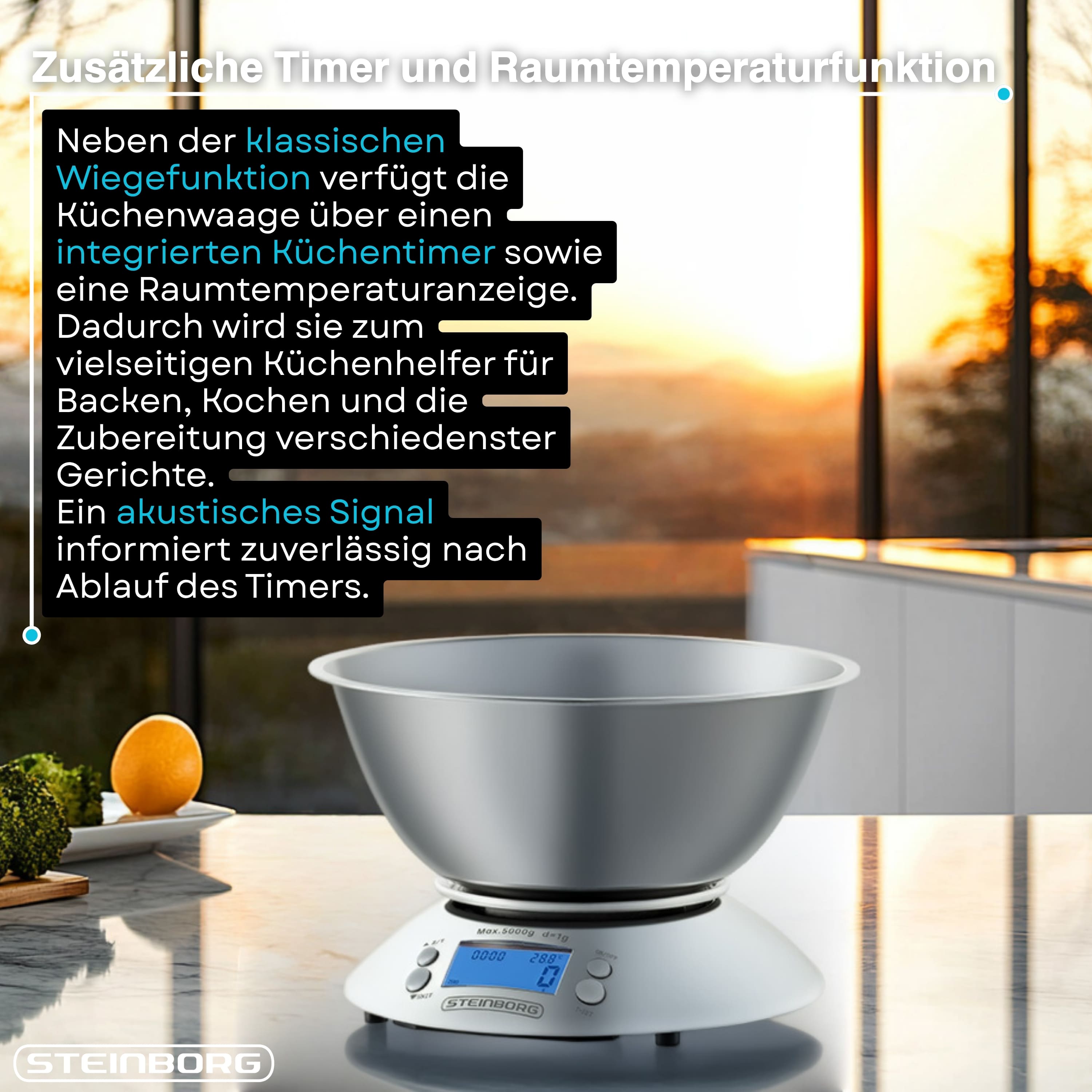 Steinborg SB-2660 Küchenwaage