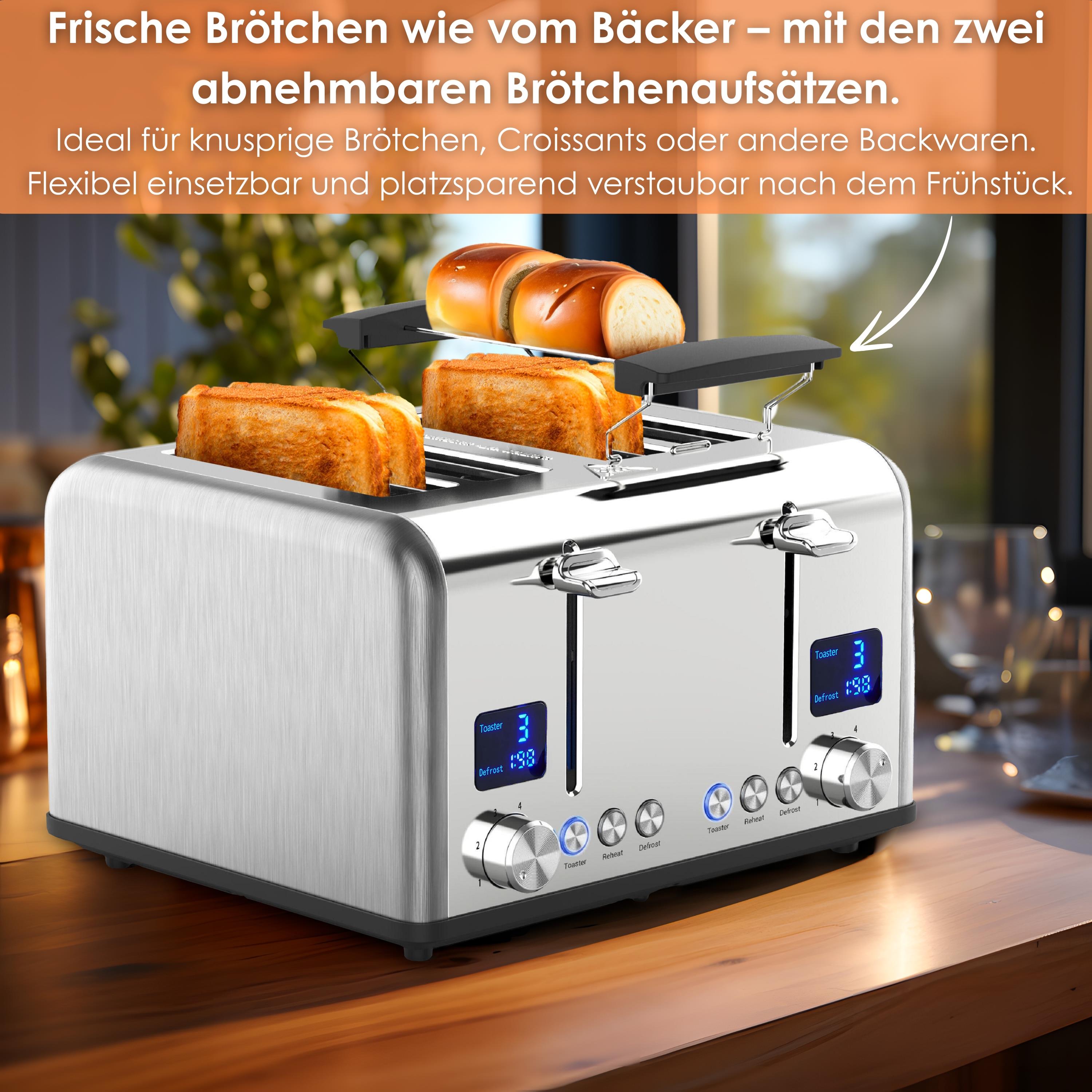 Steinborg SB-2080 Toaster 4 Scheiben