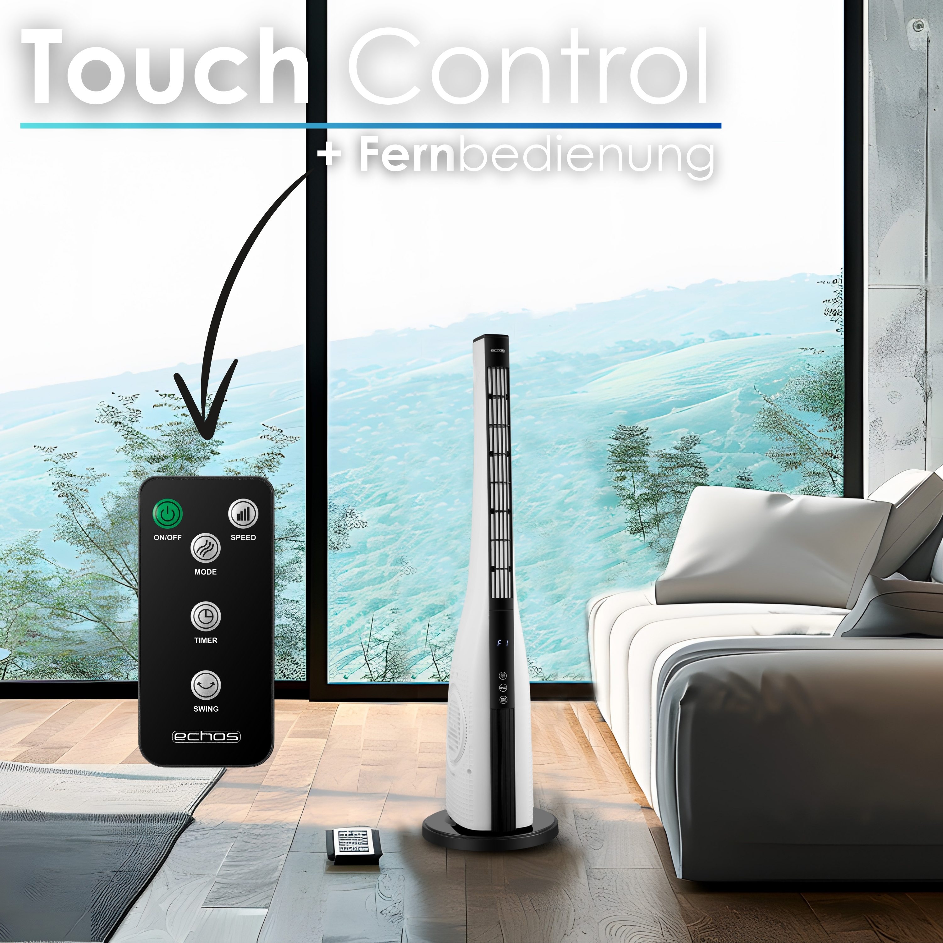 Echos Eco-121 Turmventilator Echos Eco-121 Turmventilator