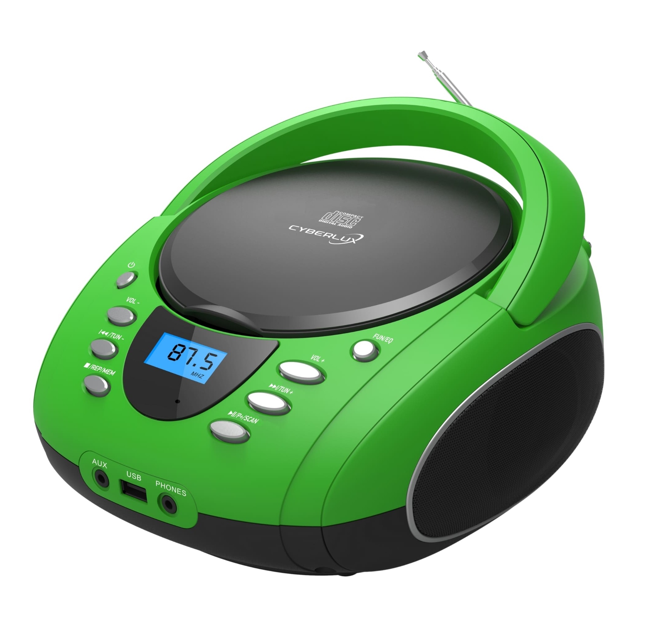 Cyberlux CL-700 CD-Player Grün Cyberlux CL-700 CD-Player Grün