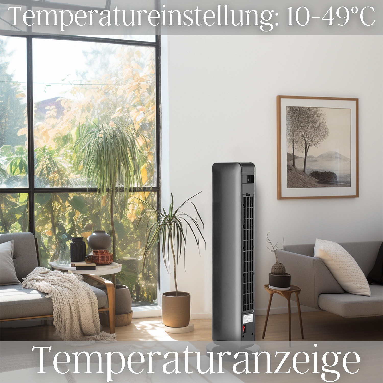 Echos Eco-353 Keramik Heizlüfter Echos Eco-353 Keramik Heizlüfter