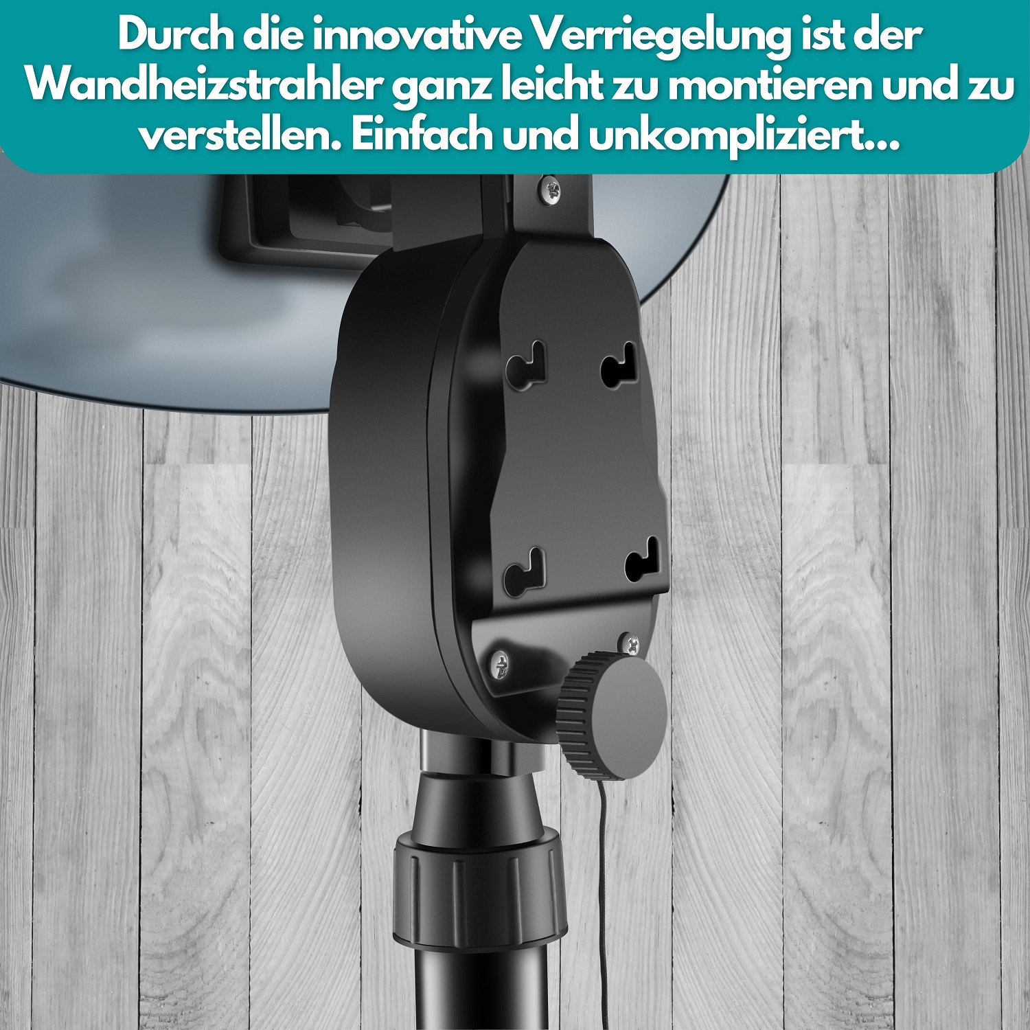 Echos Heizstrahler | Überhitzungsschutz | 3 Leistungsstufen | 650 Watt | 1350 Watt | 2000 Watt Echos Heizstrahler | Überhitzungsschutz | 3 Leistungsstufen | 650 Watt | 1350 Watt | 2000 Watt