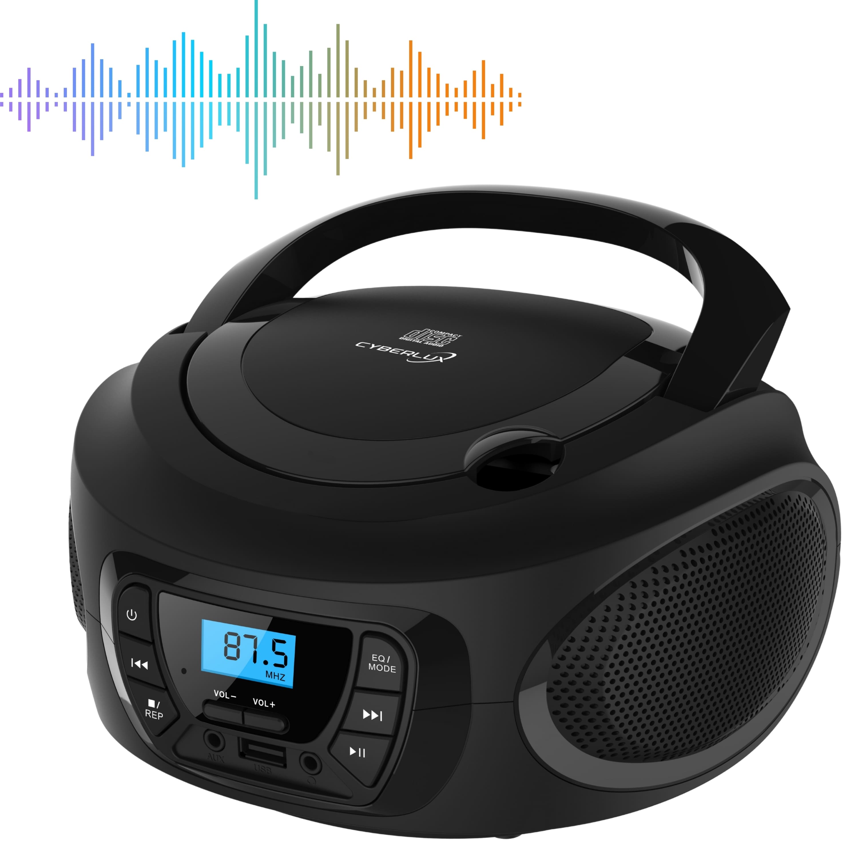 Cyberlux CL-600 CD-Player Schwarz