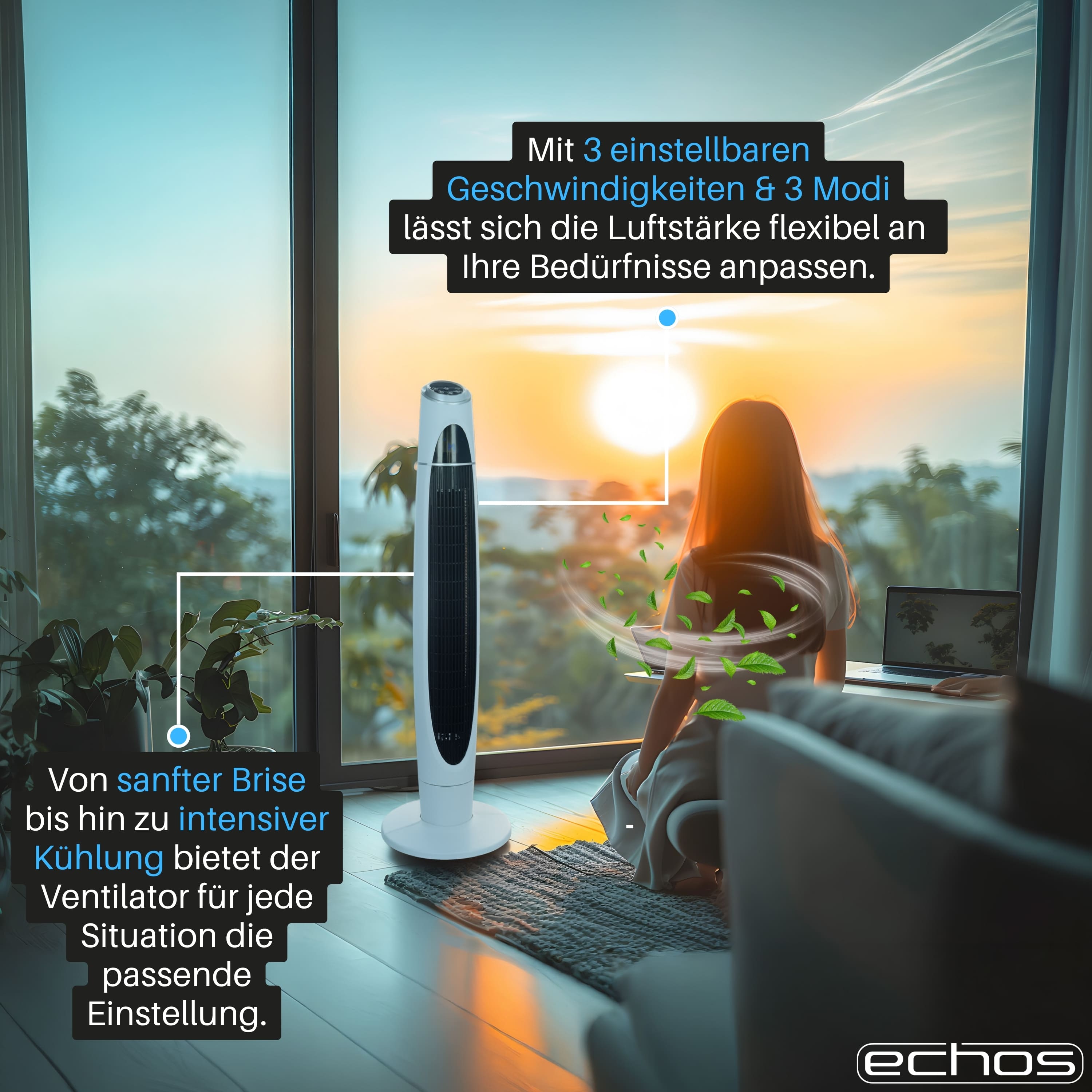 Echos Eco-111 Turmventilator