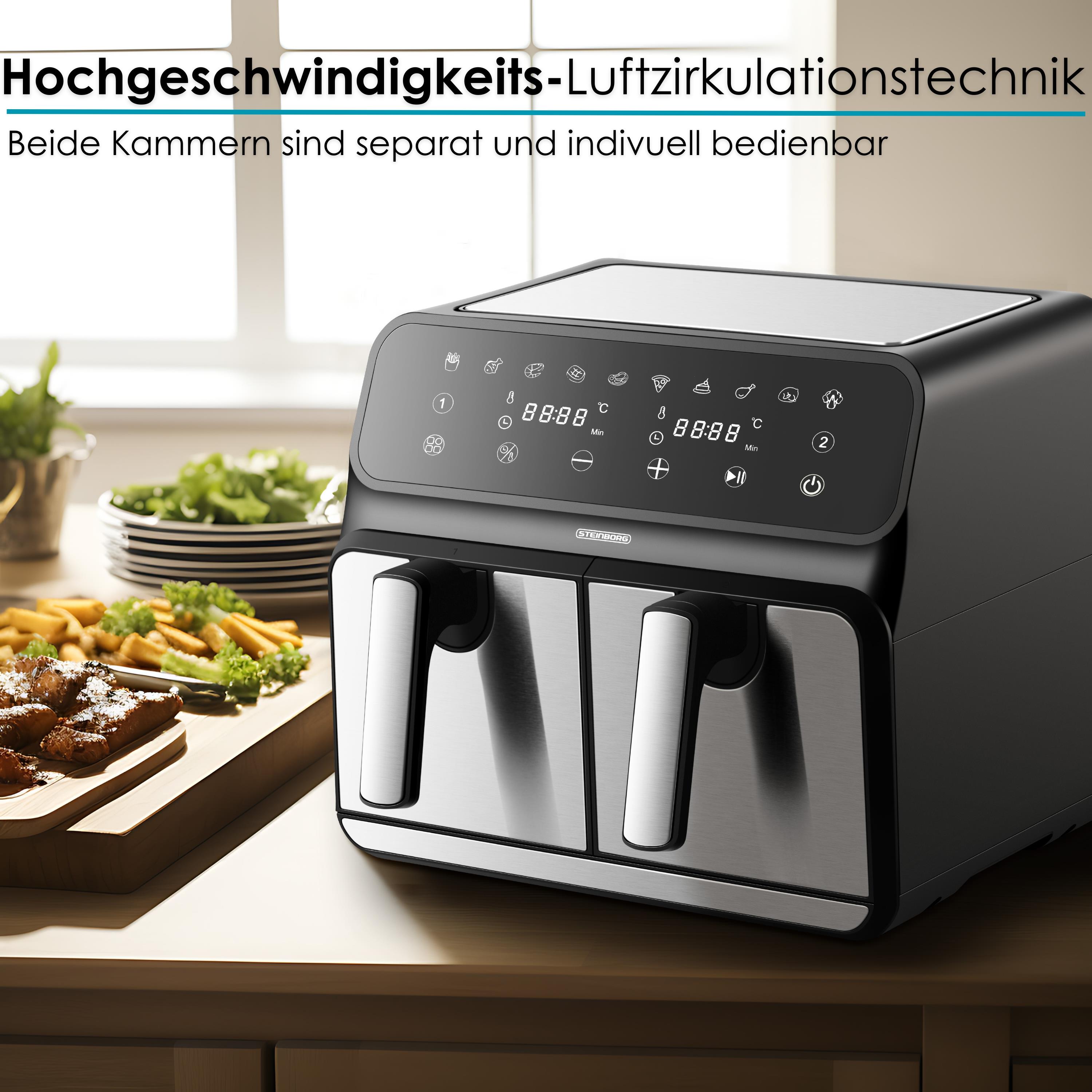 Steinborg SB-3131 Dual Heißluftfritteuse