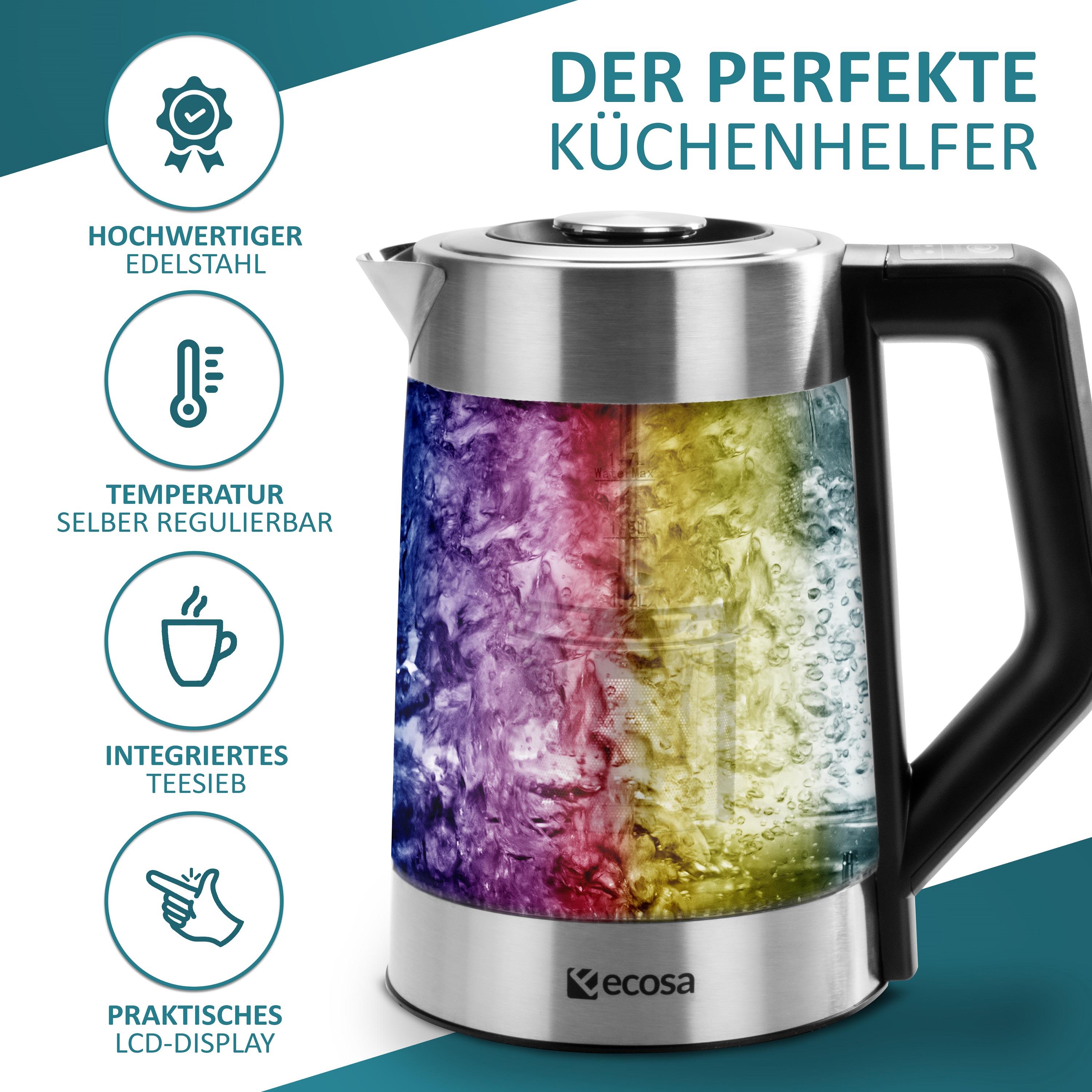 Ecosa EO-670 Wasserkocher