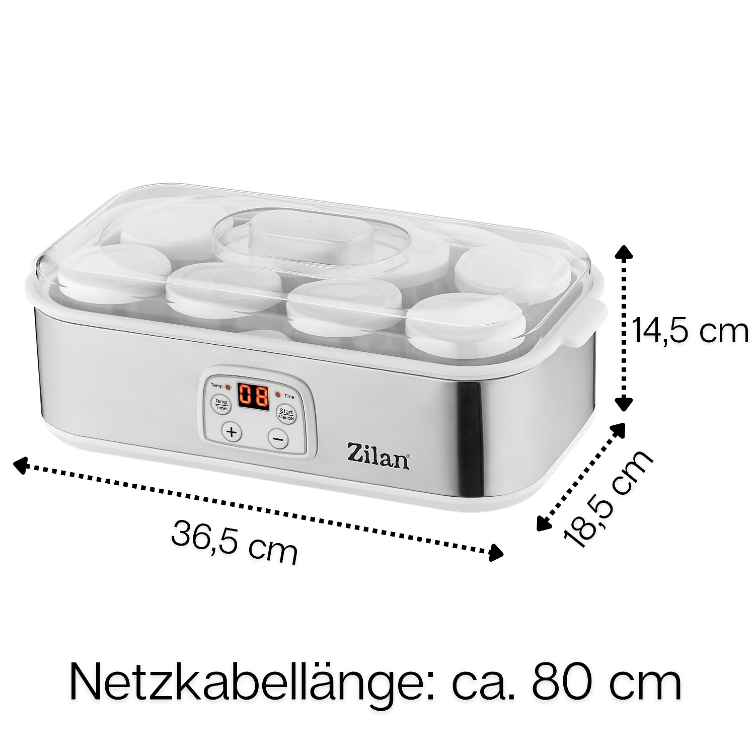 Zilan ZLN-6104 Joghurt Maker