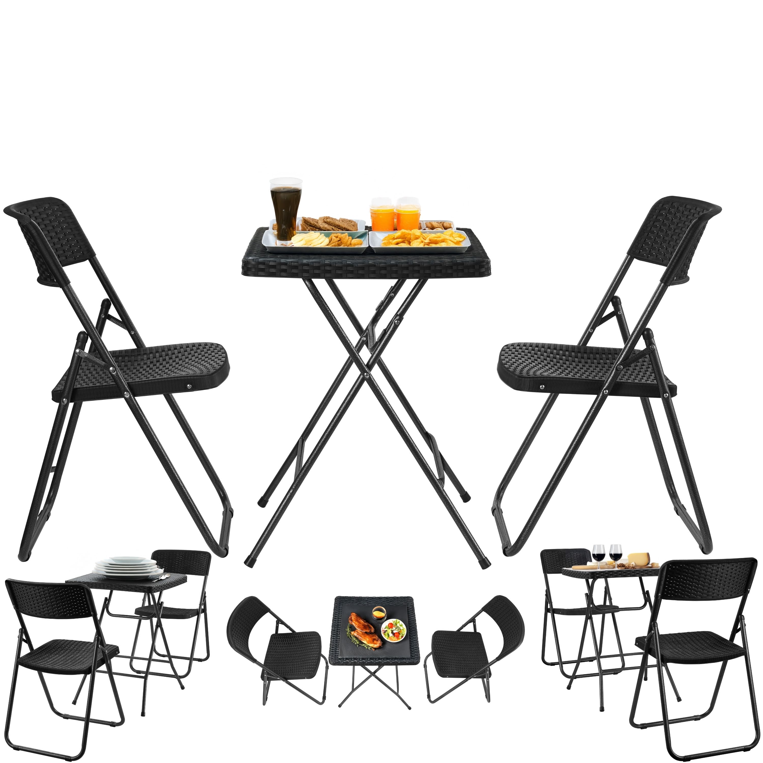 Ecosa EO-5080 Gartentisch und Stühle