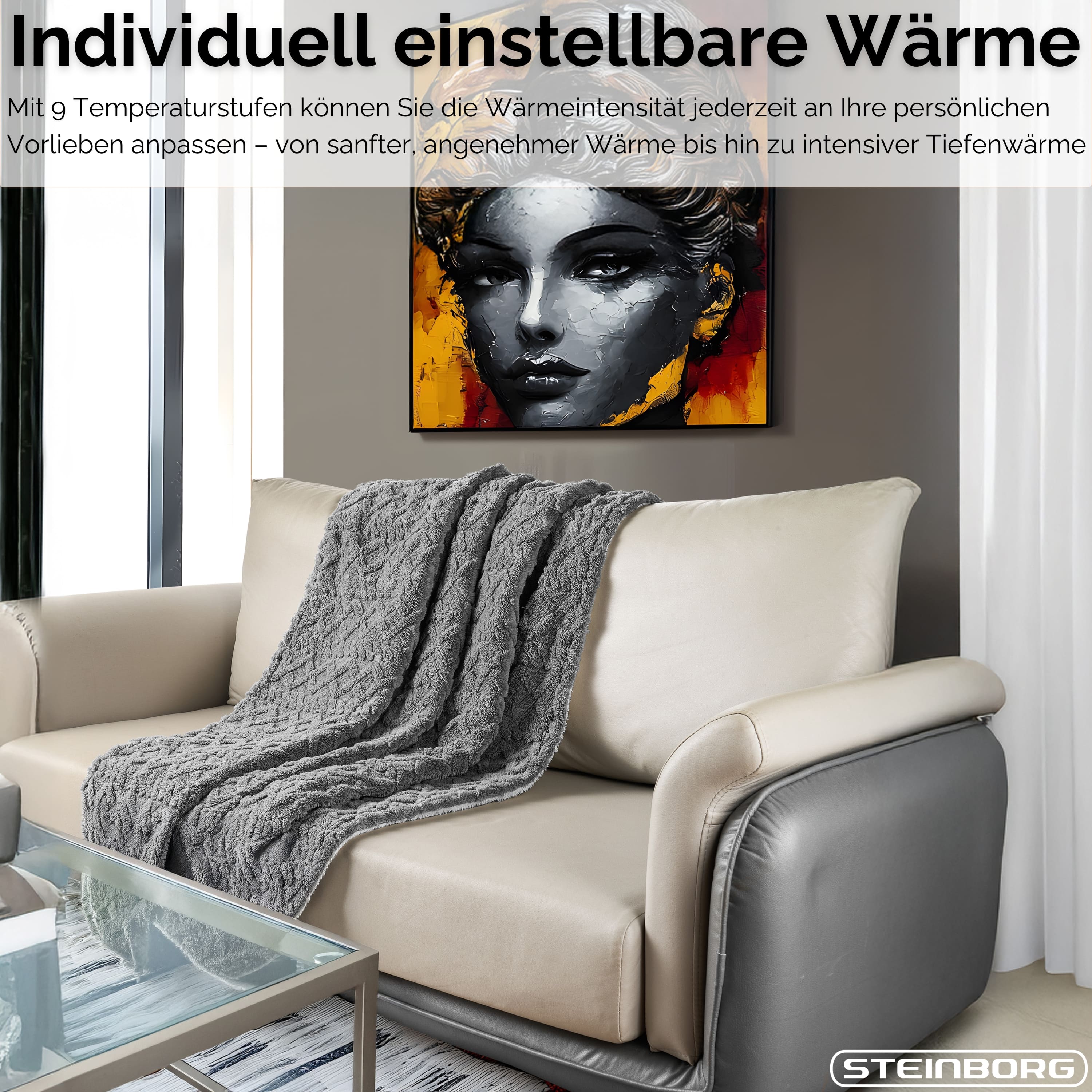 Steinborg SB-9523 Heizdecke 180*130 cm Steinborg SB-9523 Heizdecke 180*130 cm