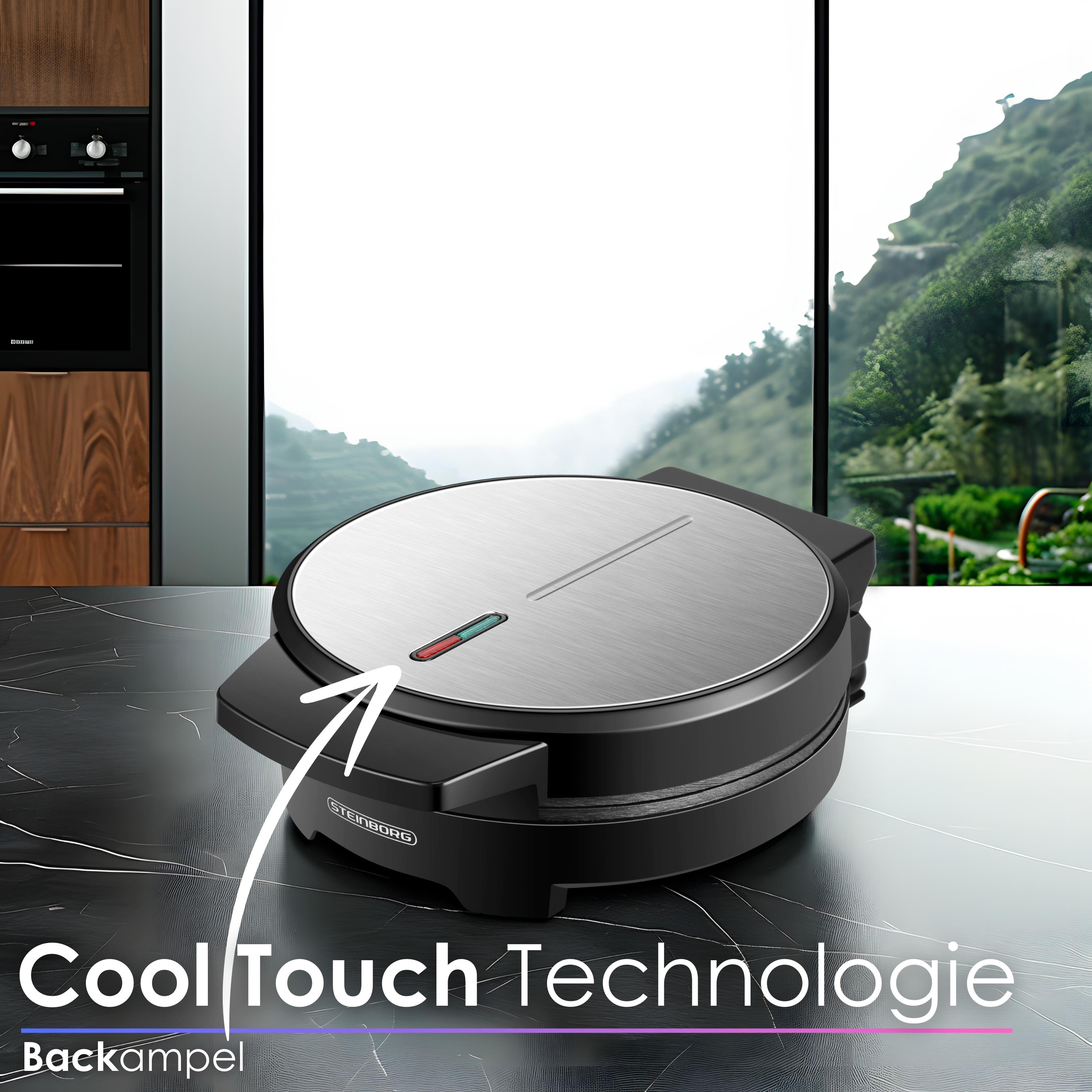 Steinborg SB-2050 Waffeleisen für klassische Herzwaffeln Steinborg SB-2050 Waffeleisen für klassische Herzwaffeln