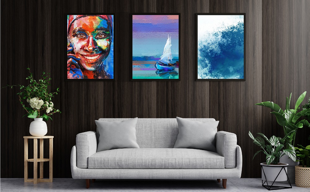 Ecosa EO-8120 Bilderrahmen 30x40 cm Schwarz