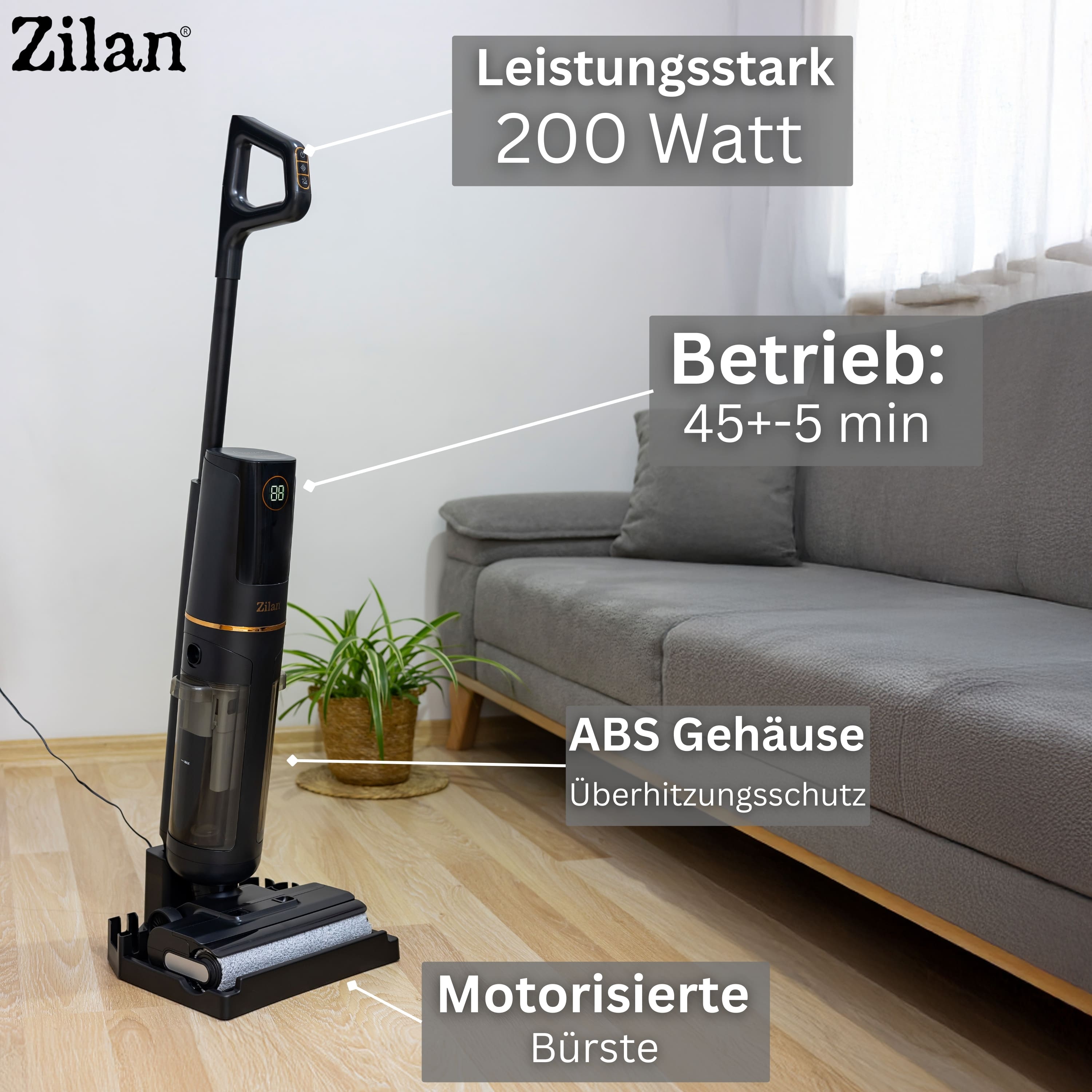 Zilan ZLN-8000 Nass7Trockensauger